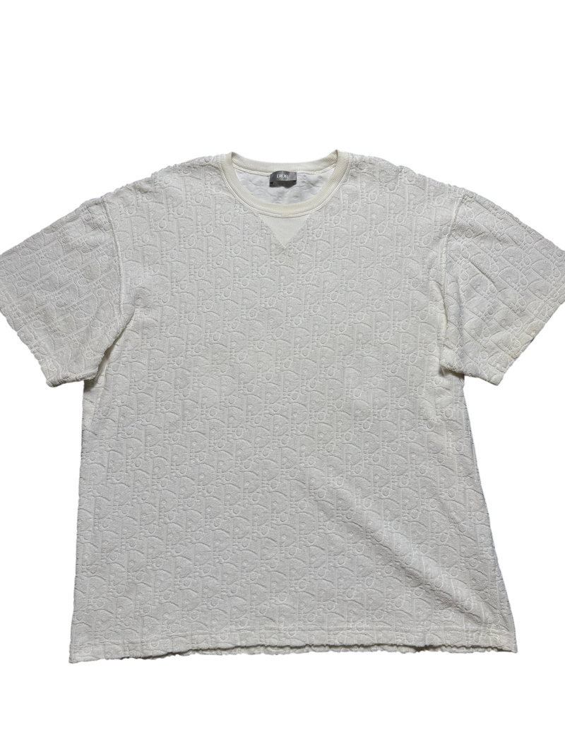 Dior White Towel Tee