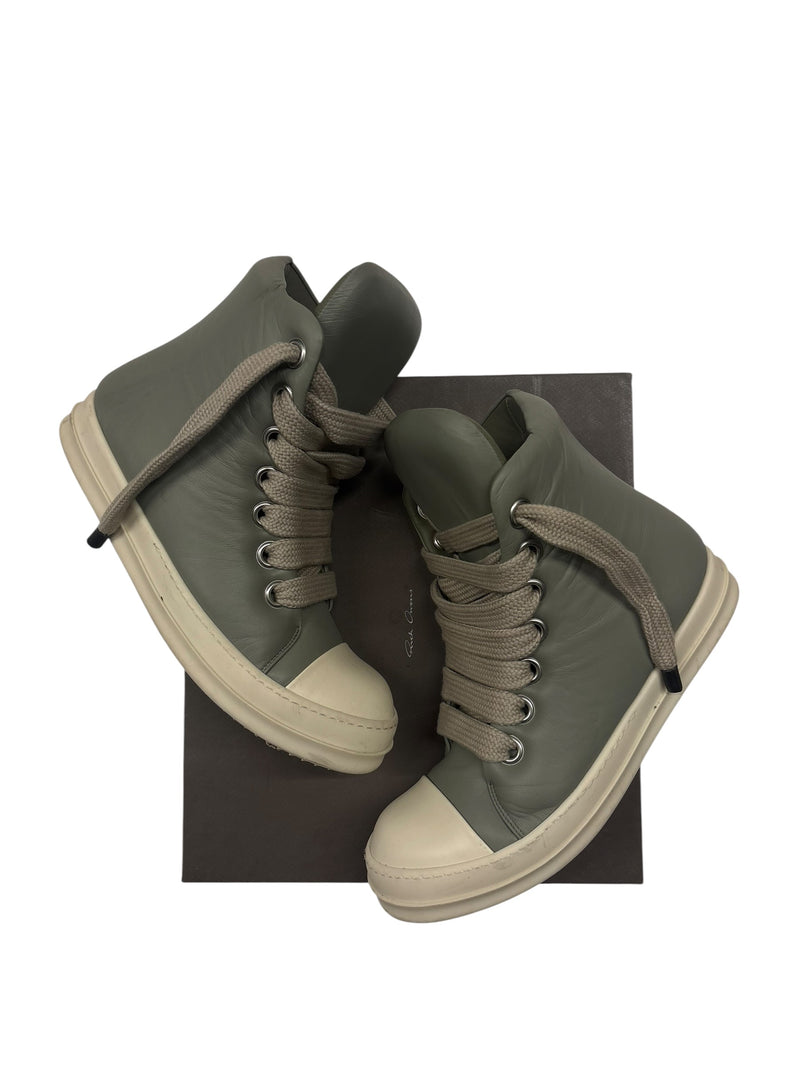 Rick Owens Jumbo Padded Seafoam Sneaker