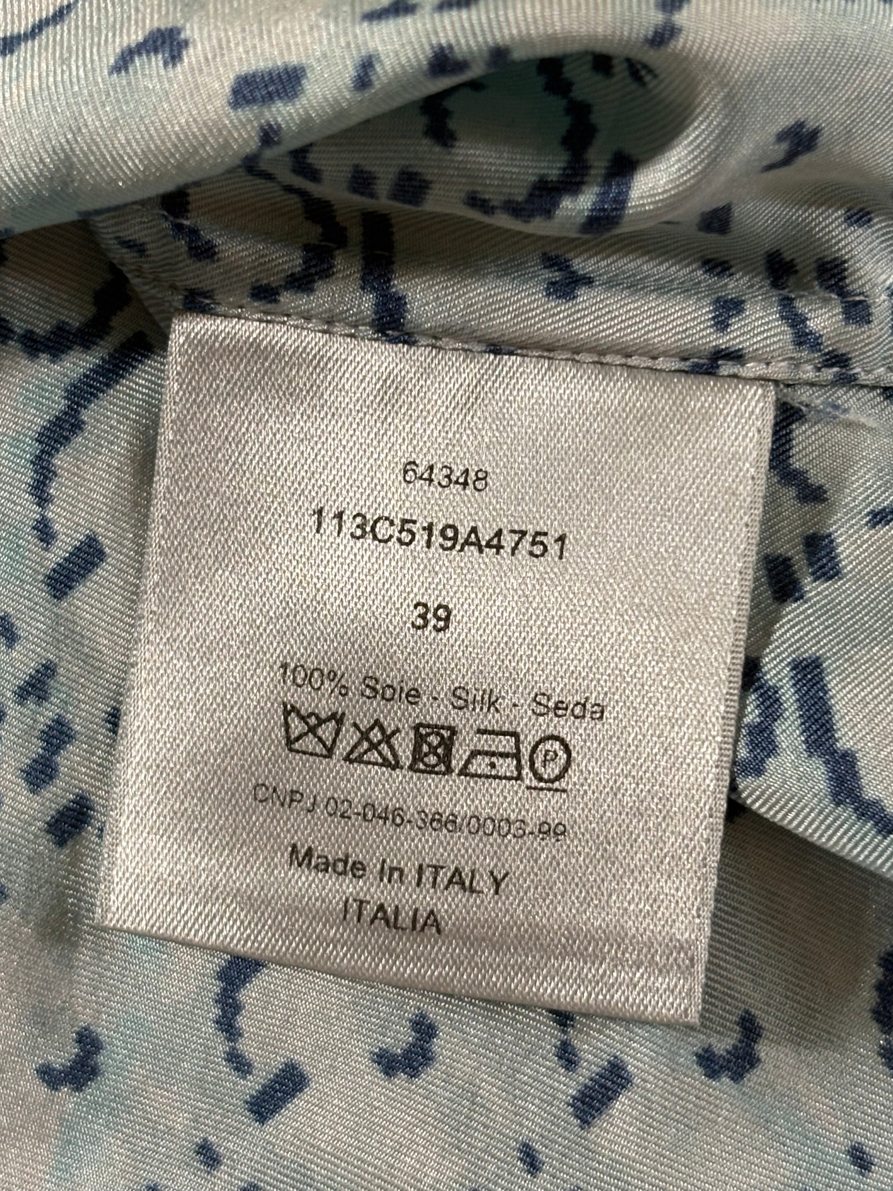 Dior Oblique Silk Shirt