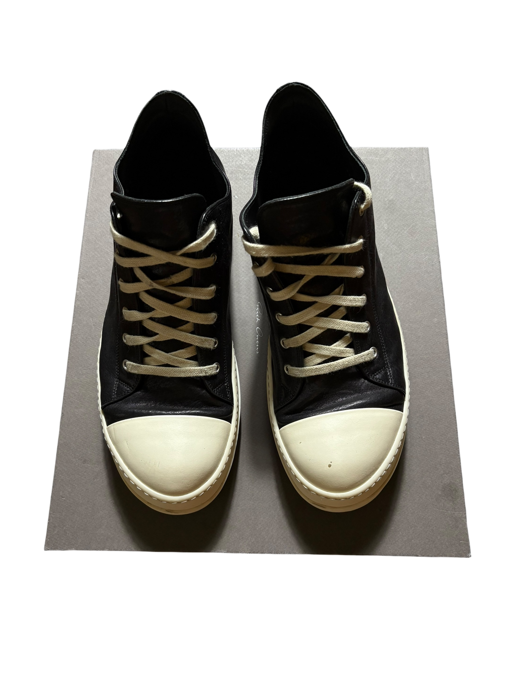 Rick Owens Ramones Low - Size 13