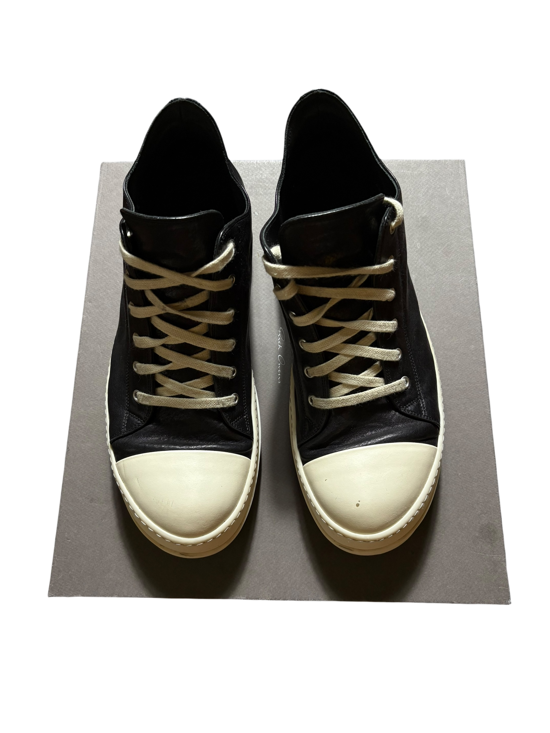 Rick Owens Ramones Low - Size 13