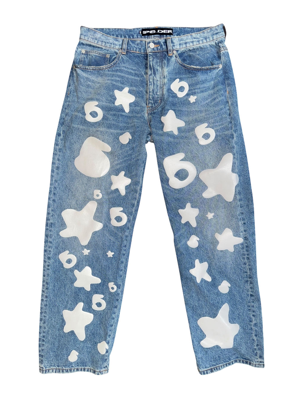 Sp5der Vintage Beluga Jeans