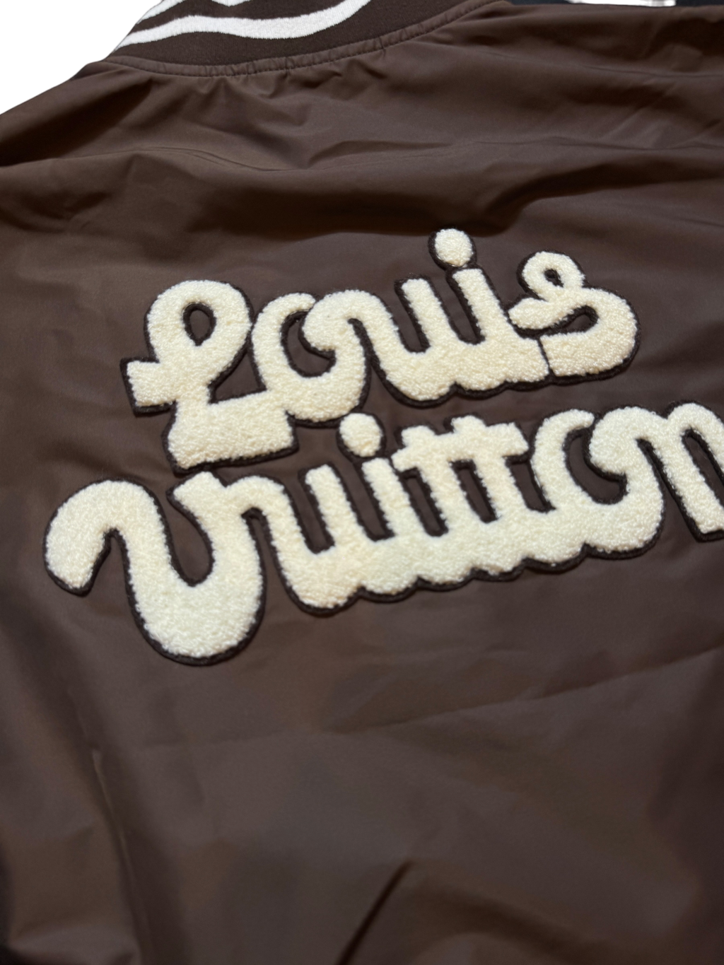 Louis Vuitton by Tyler, the Creator Embroidered Varsity Jacket - Size 52
