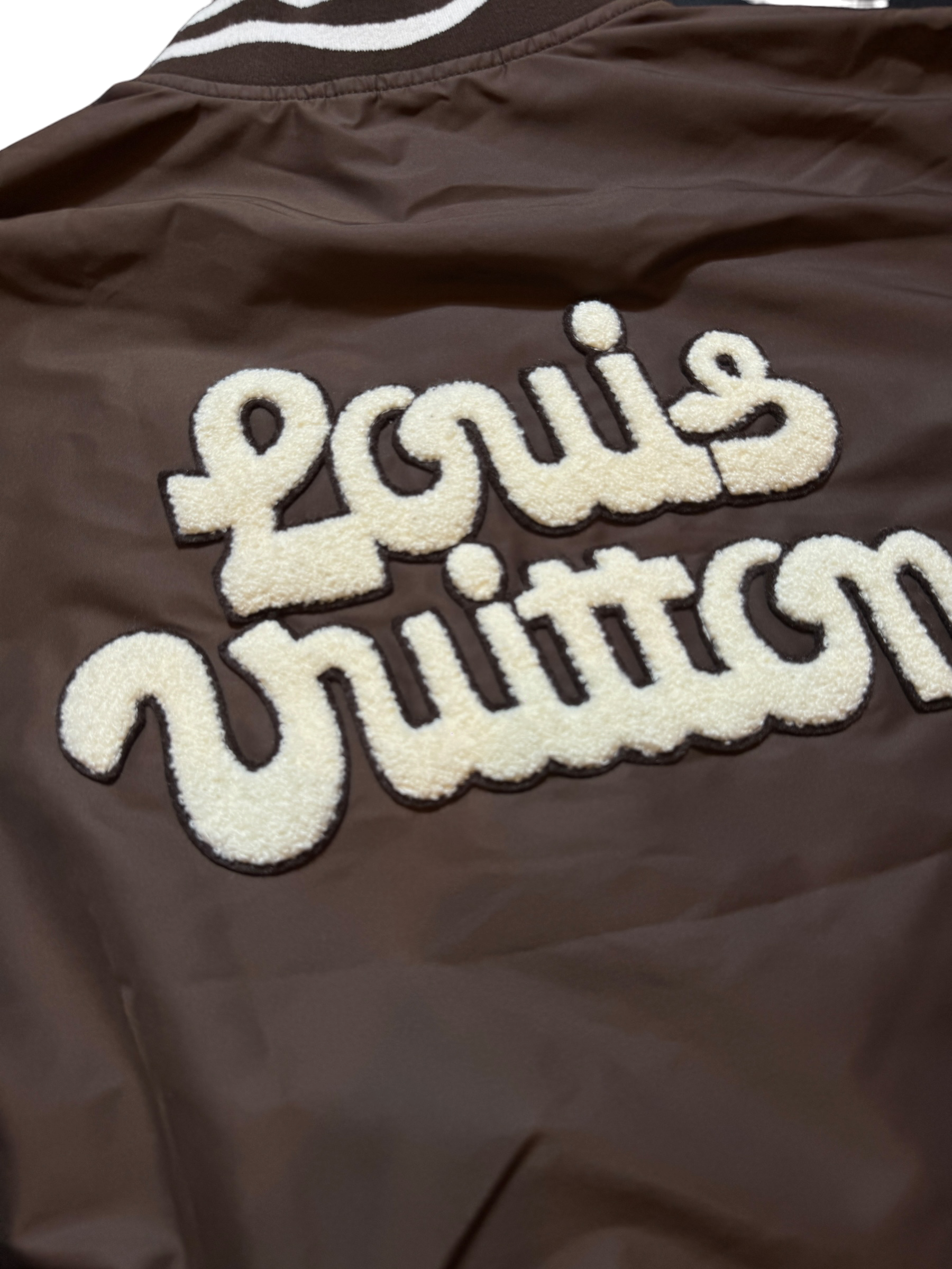 Louis Vuitton by Tyler, the Creator Embroidered Varsity Jacket - Size 52