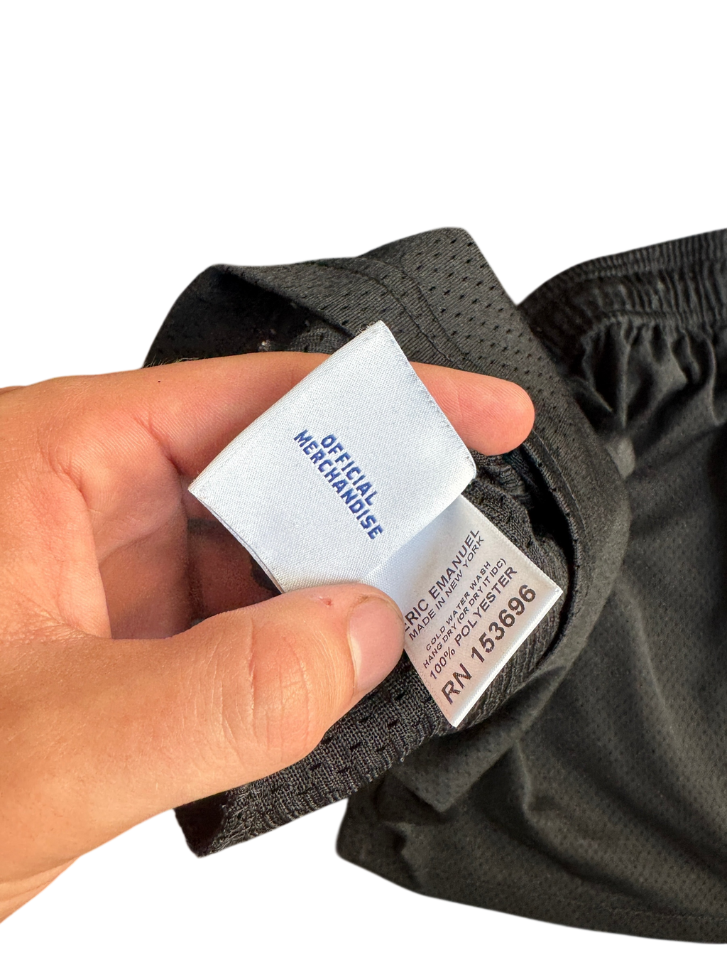 Eric Emmanuel EE Black Shorts
