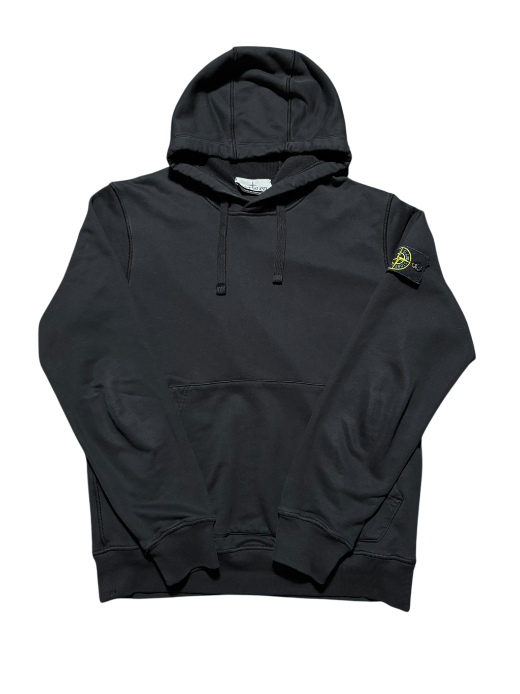 Stone Island Black Pullover Hoodie
