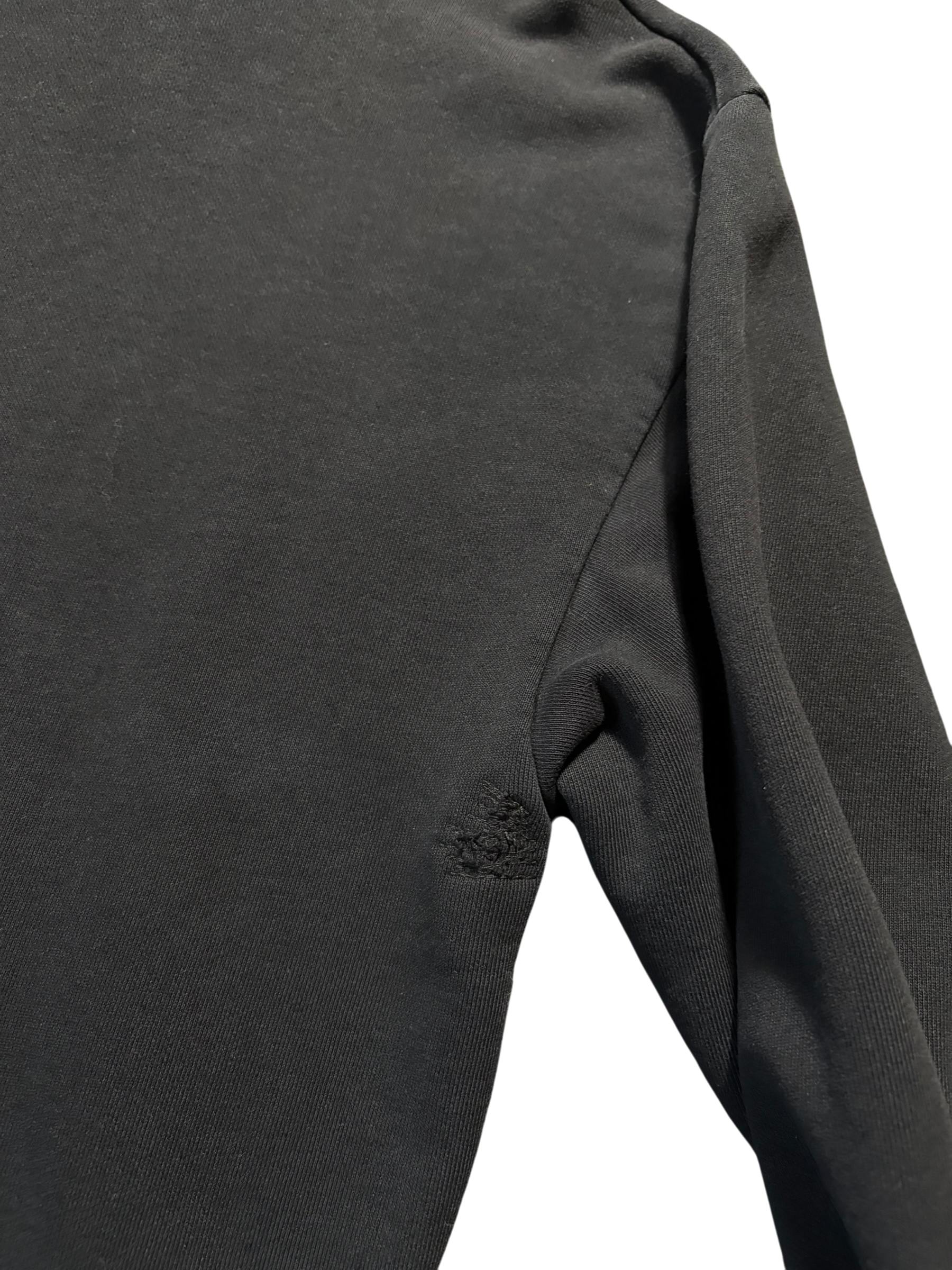Celine Logo Black Hoodie - Size Medium