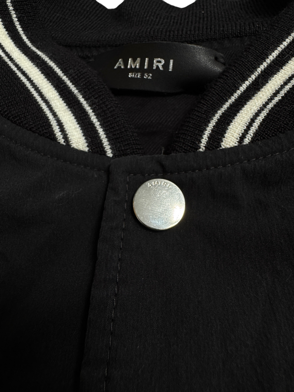Amiri Nylon Striped Bomber Jacket