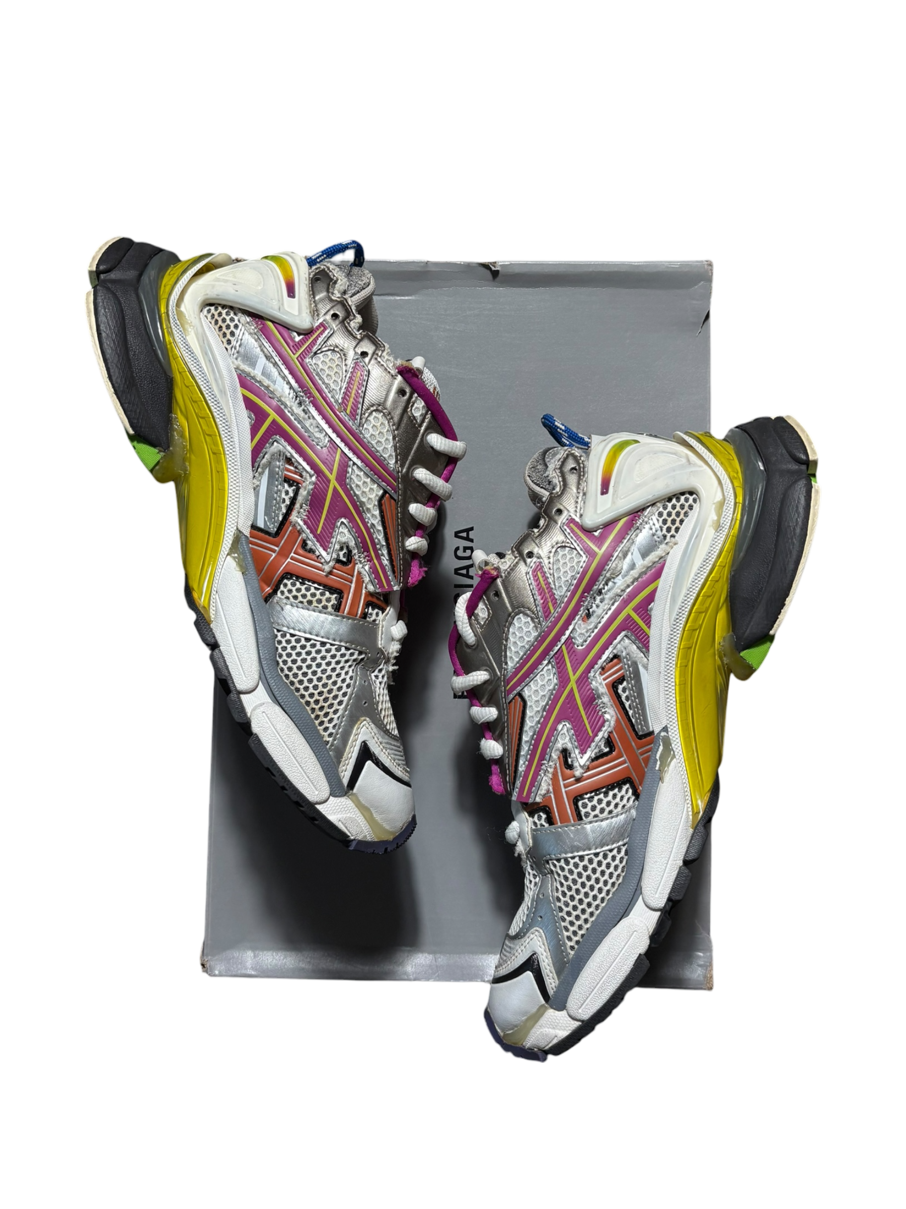 Balenciaga Multi Color Runners - Size 11