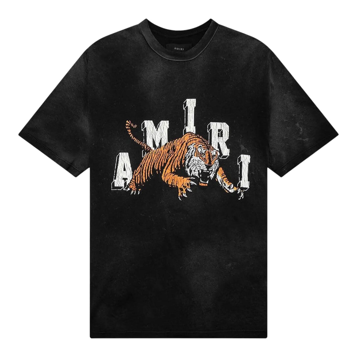 Amiri Vintage Black Tiger Tee