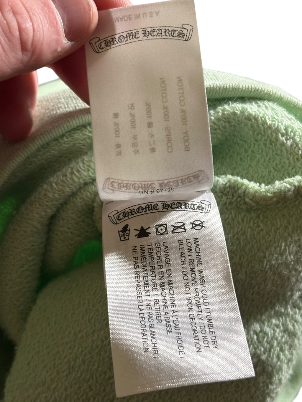 Chrome Hearts “Lust” Crewneck - Size Large
