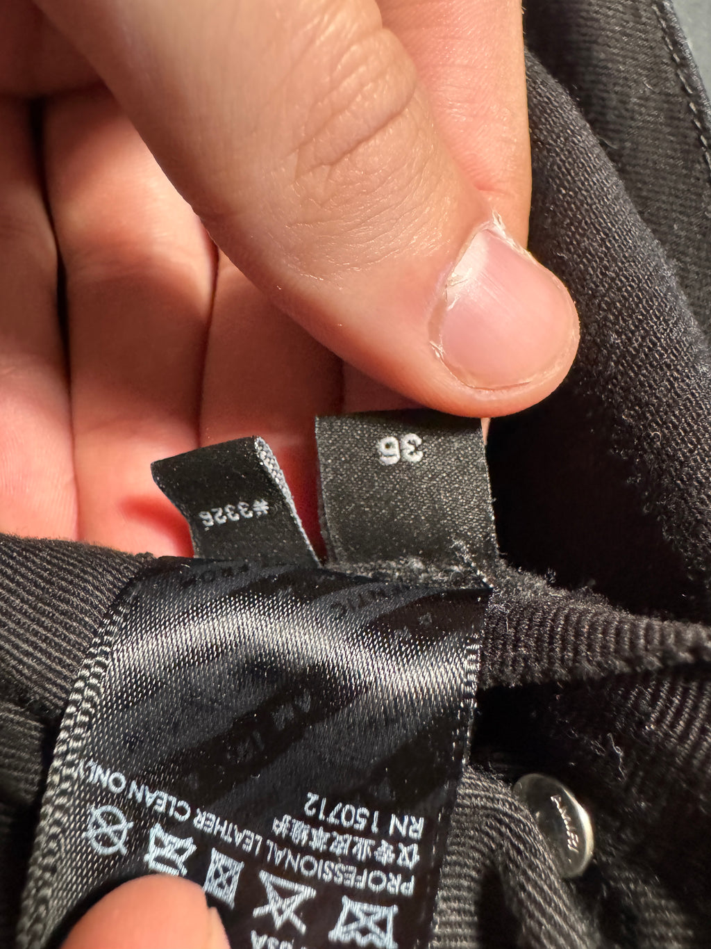 Amiri MX1 Black Silver Patch