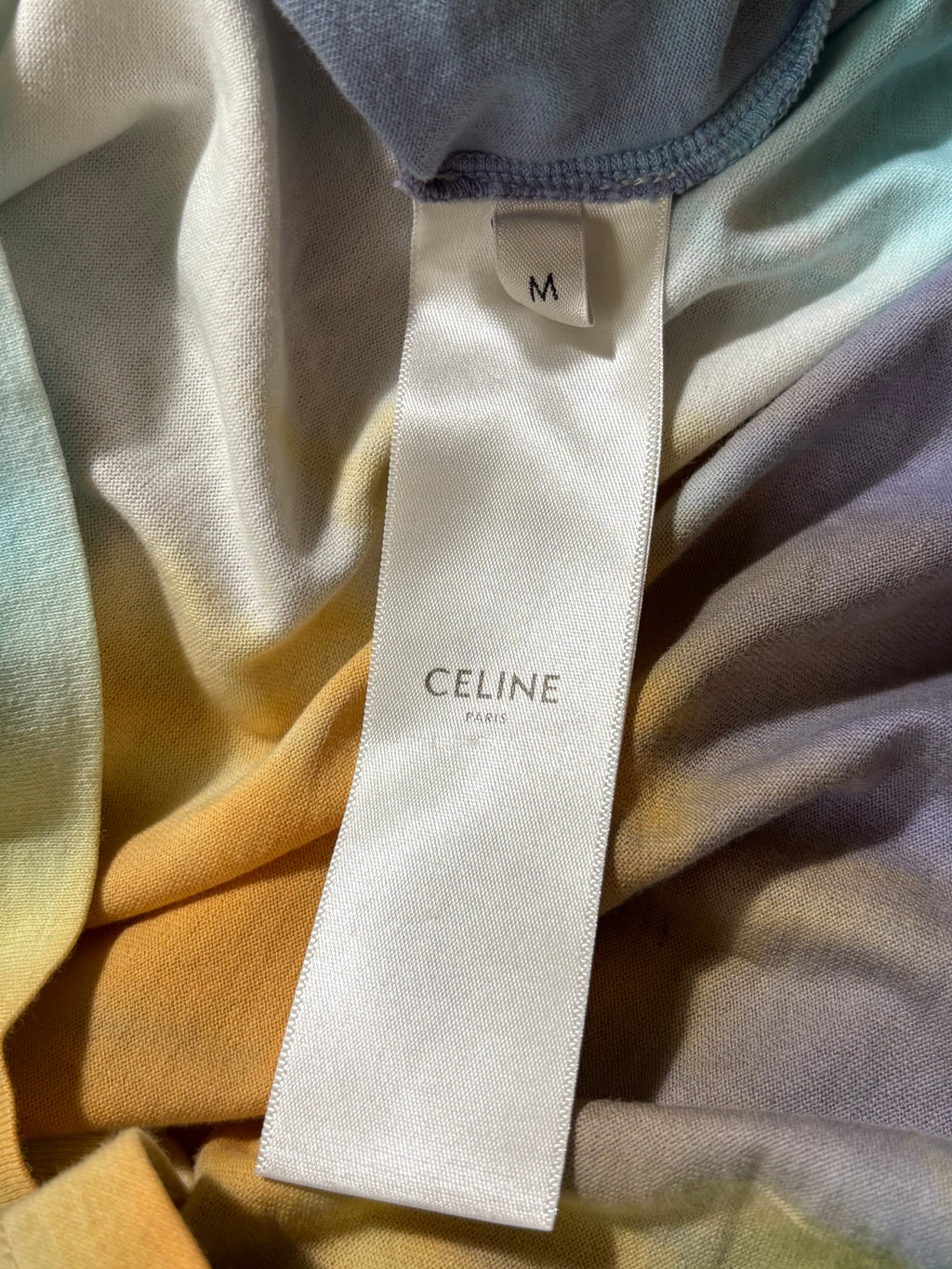 Celine Studded Tie Dye T-Shirt