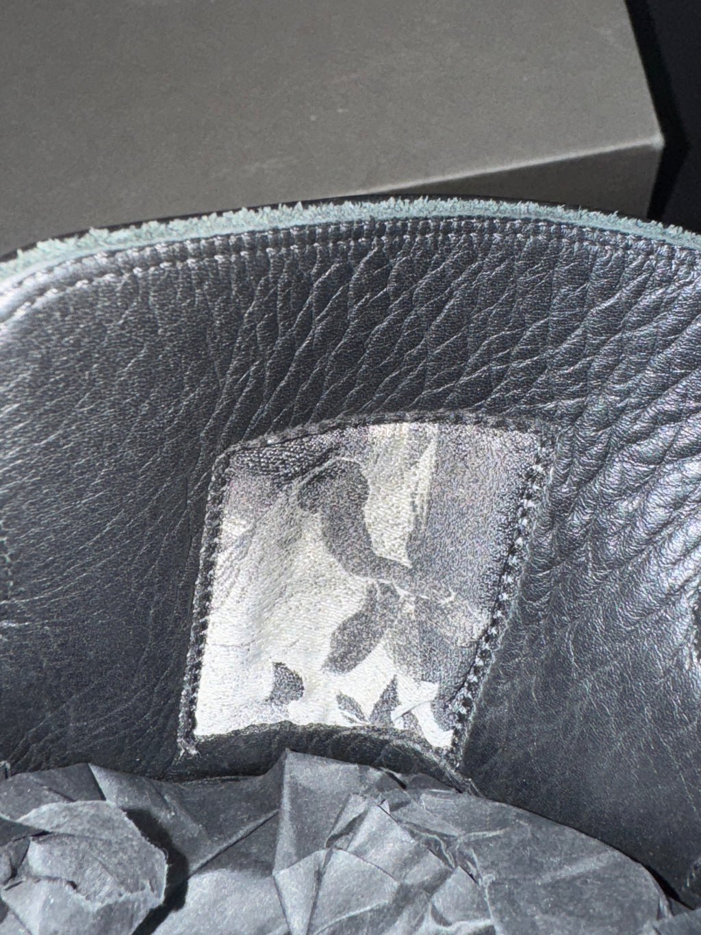 Rick Owens Jumbo Lace Hight Top Black