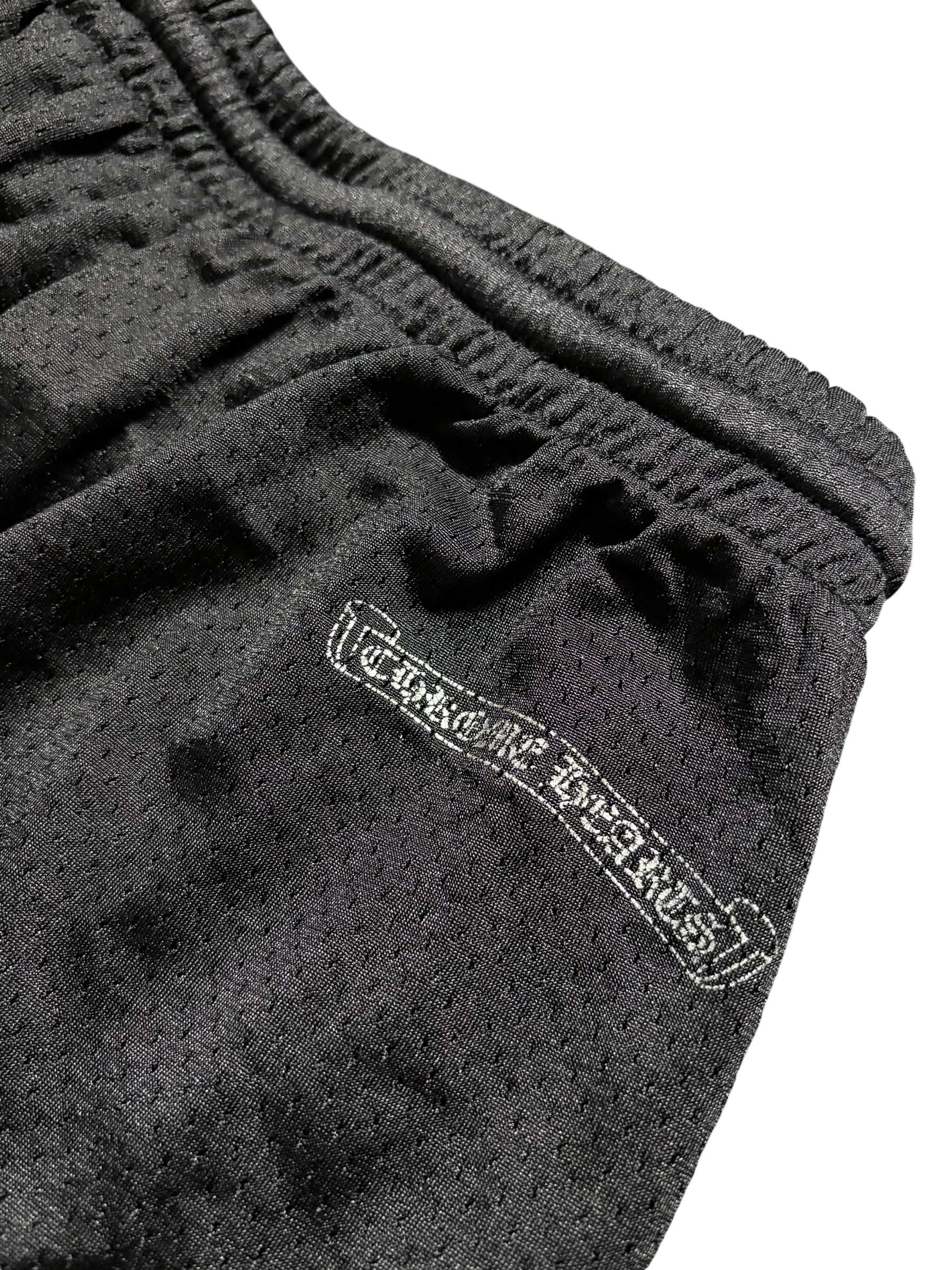 Chrome Hearts Black Mesh Shorts Size Extra Large