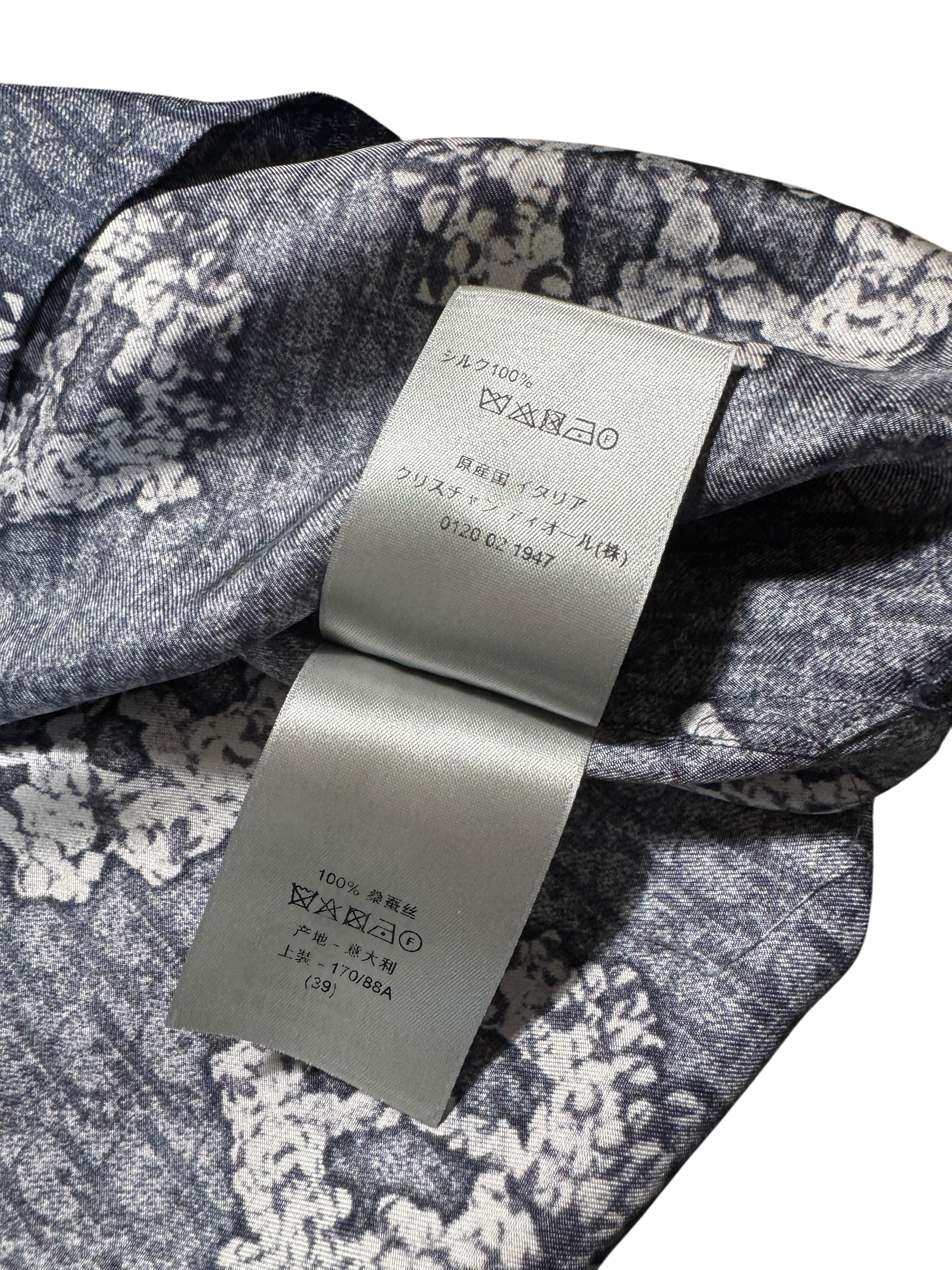 Dior Denim Tears Silk Set