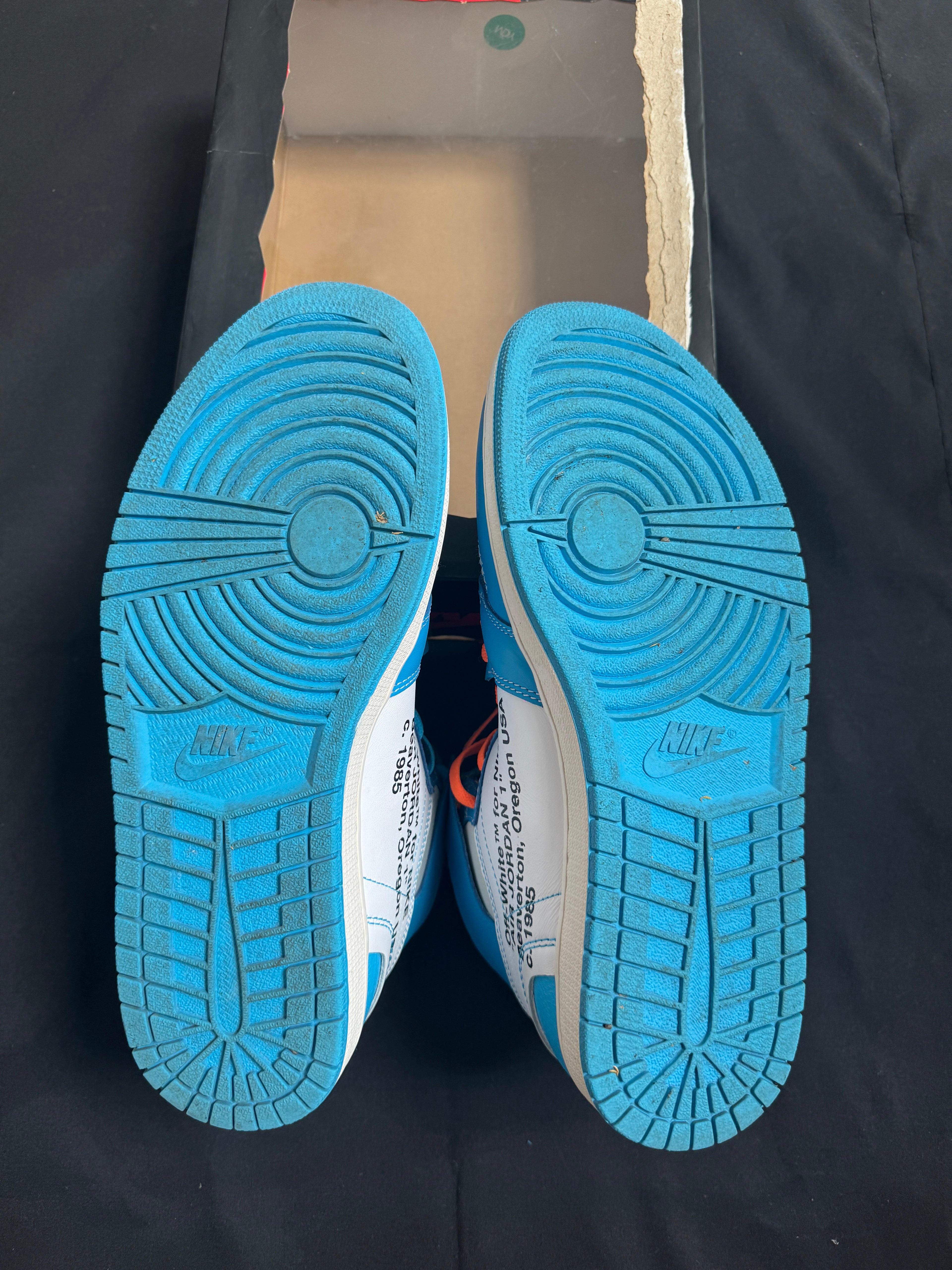 Off White Jordan 1 UNC