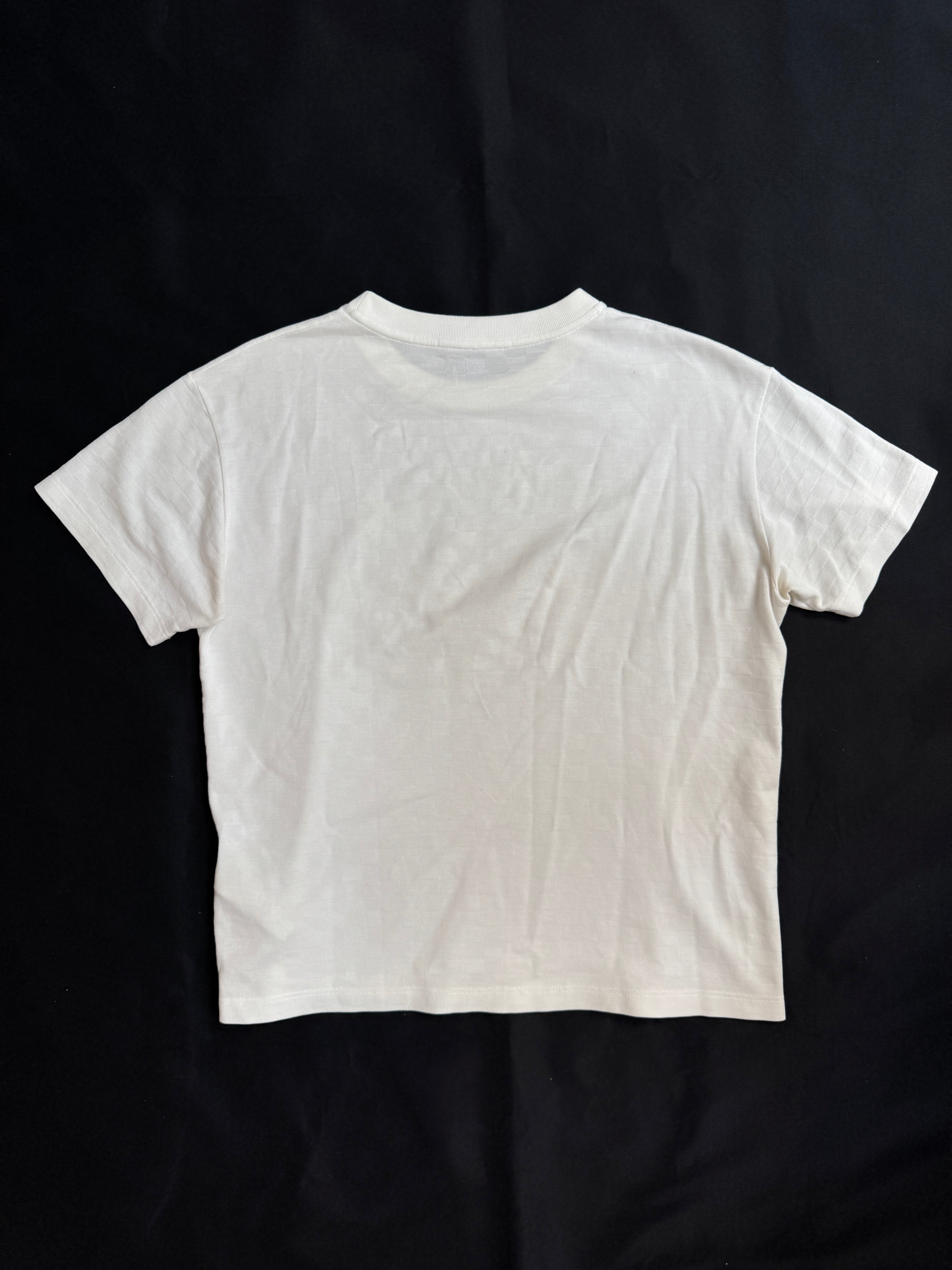Louis Vuitton White Damier Tee