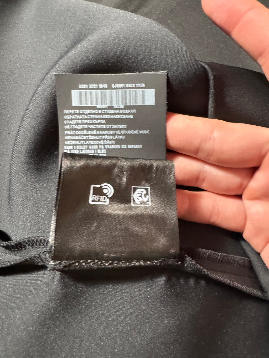 Prada Tech Black Crewneck