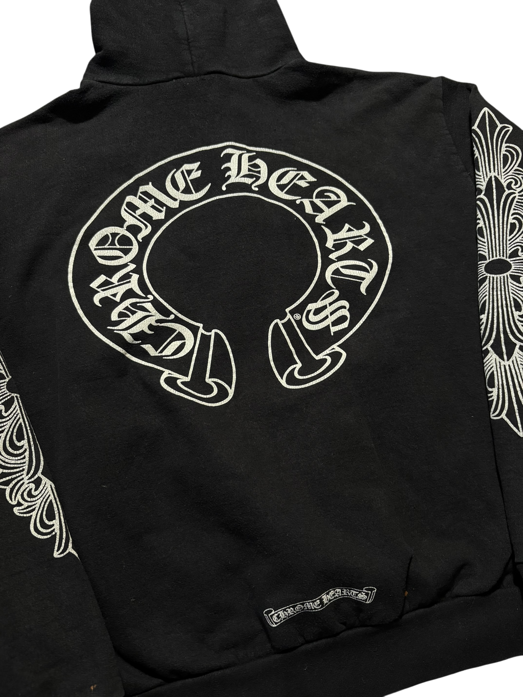 Chrome Hearts Floral Pullover Hoodie - Small