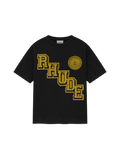 Rhude Collegiate Crest Vintage Black T-Shirt