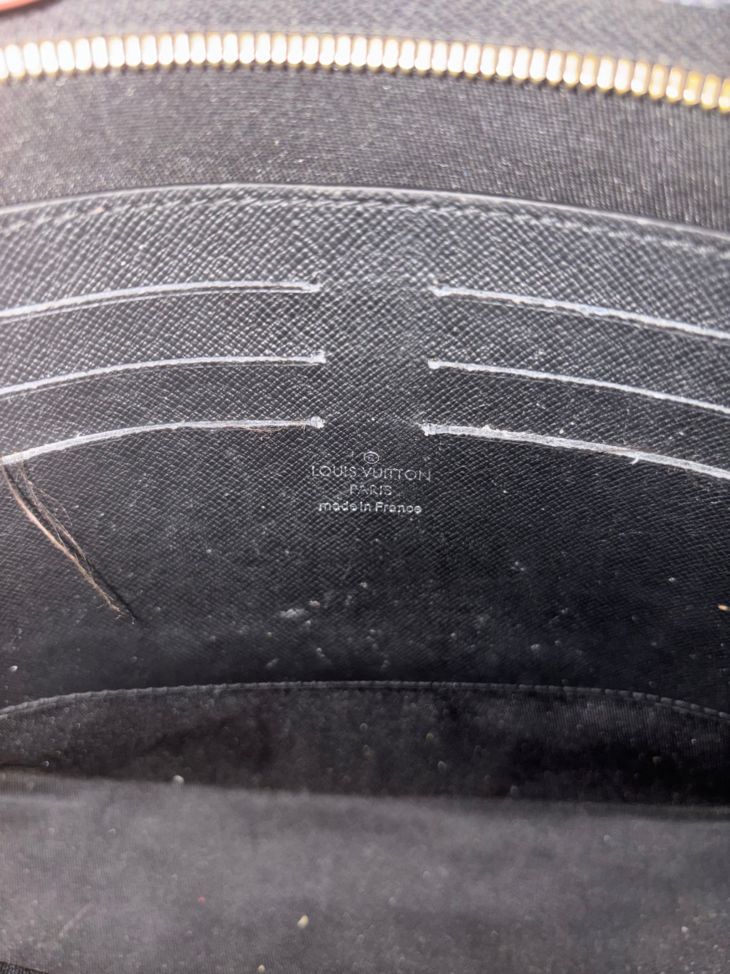Louis Vuitton Monogram Eclipse Split Pouch