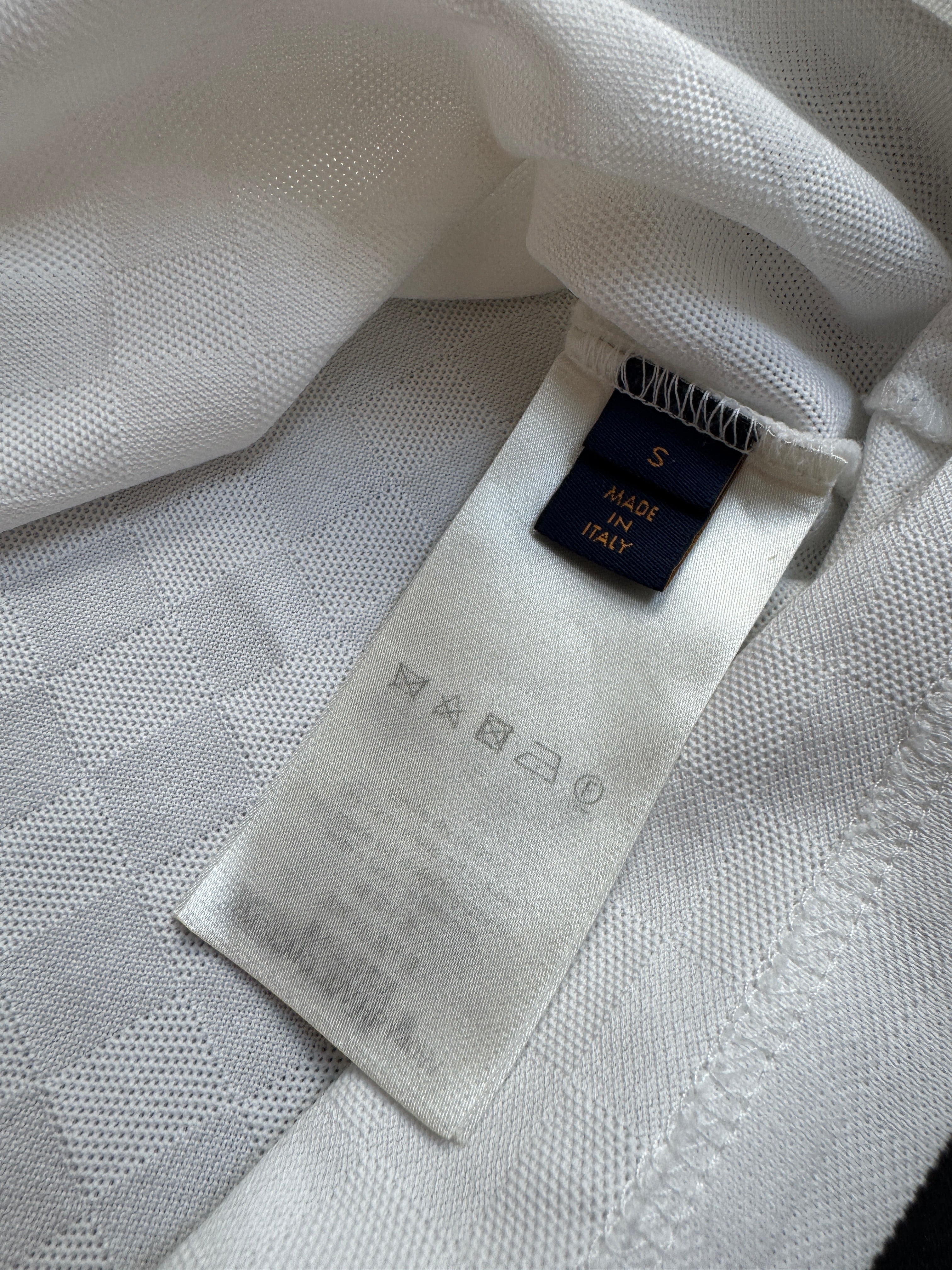 Louis Vuitton White Damier Tee