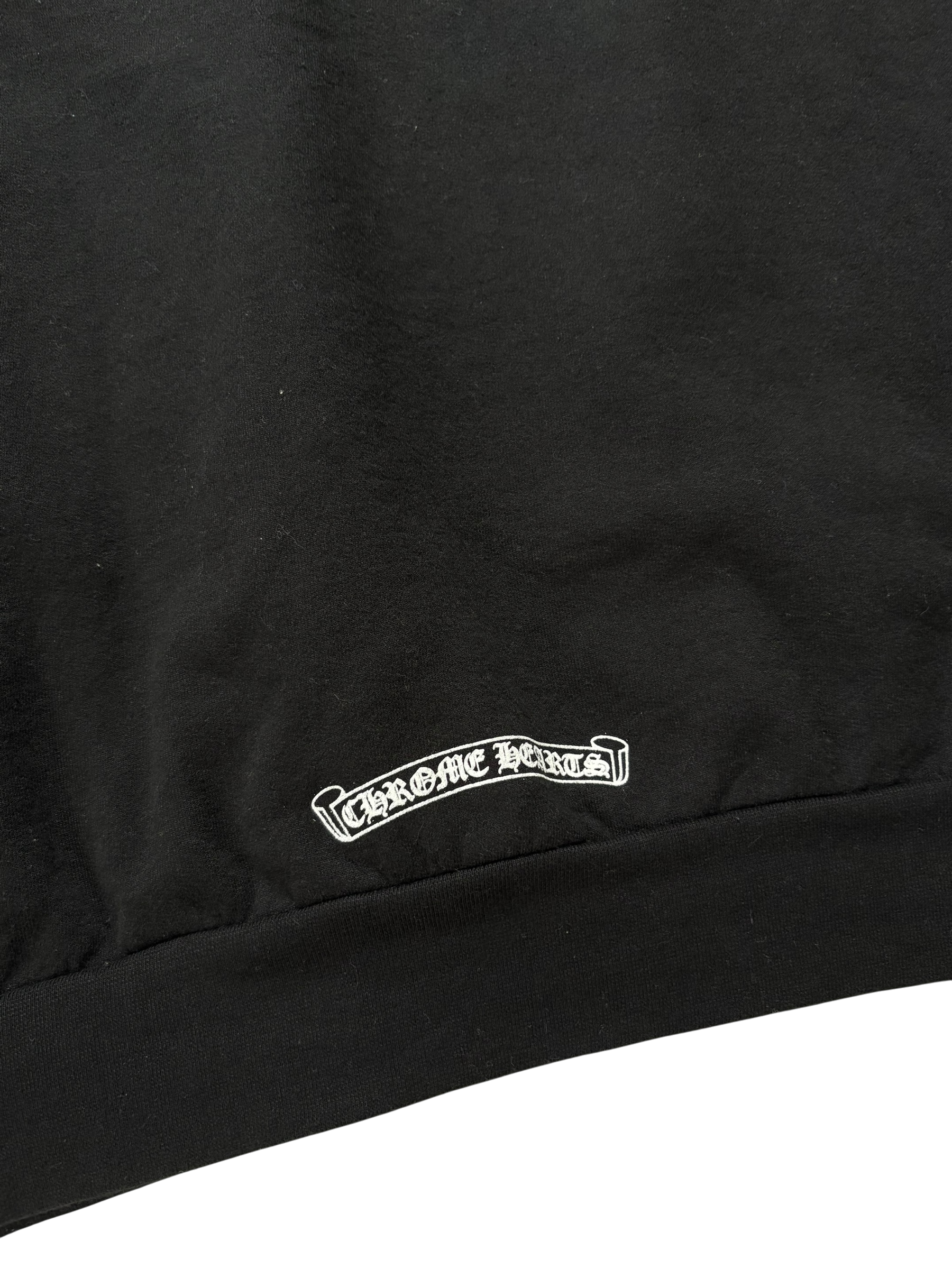 Chrome Hearts Neck Logo Crewneck - Size XL