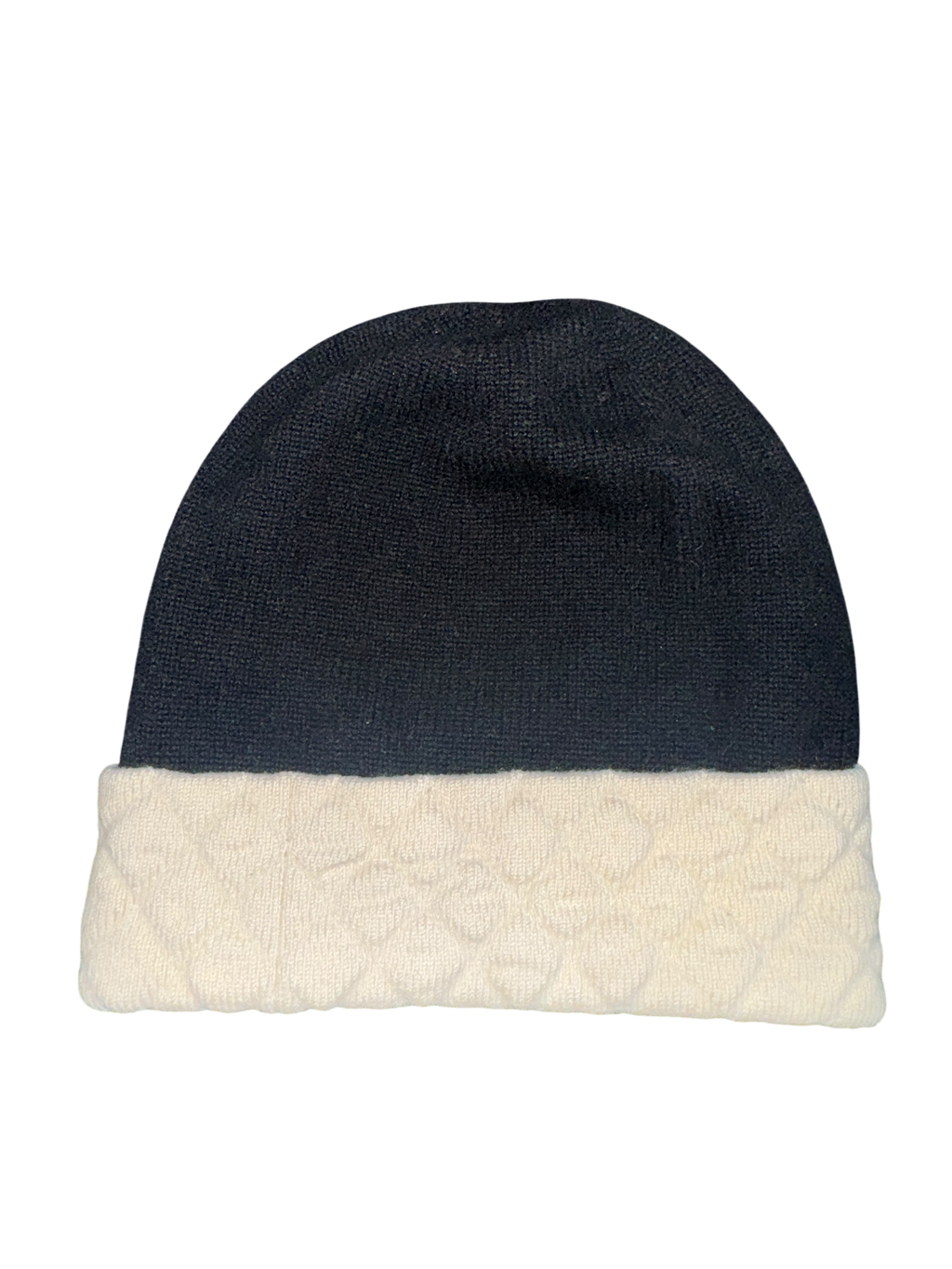 Channel Cashmere Beanie