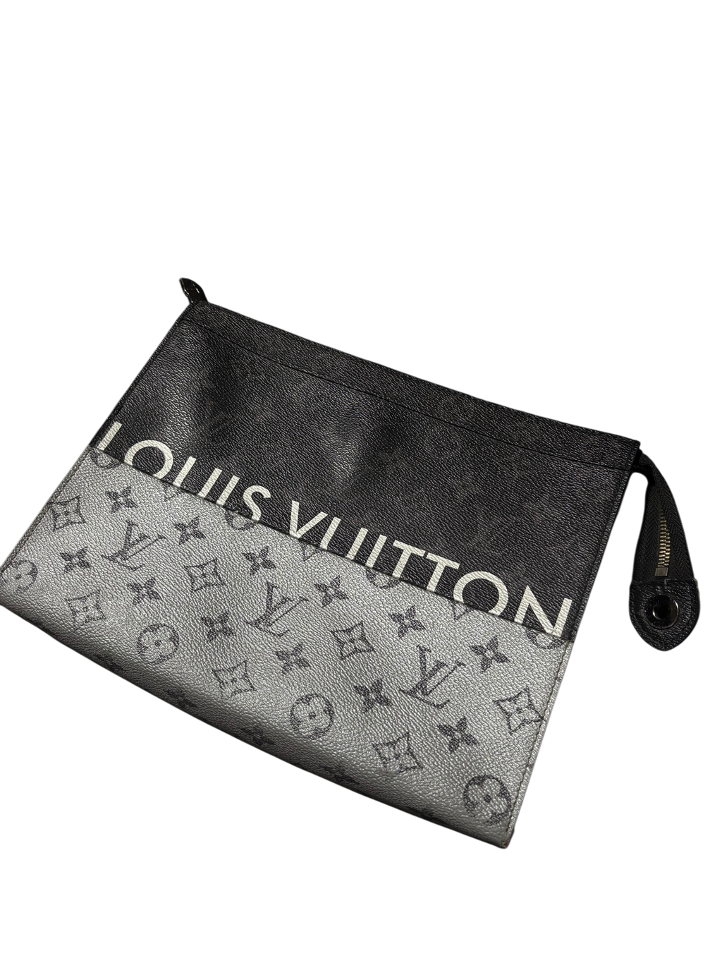 Louis Vuitton Monogram Eclipse Split Pouch