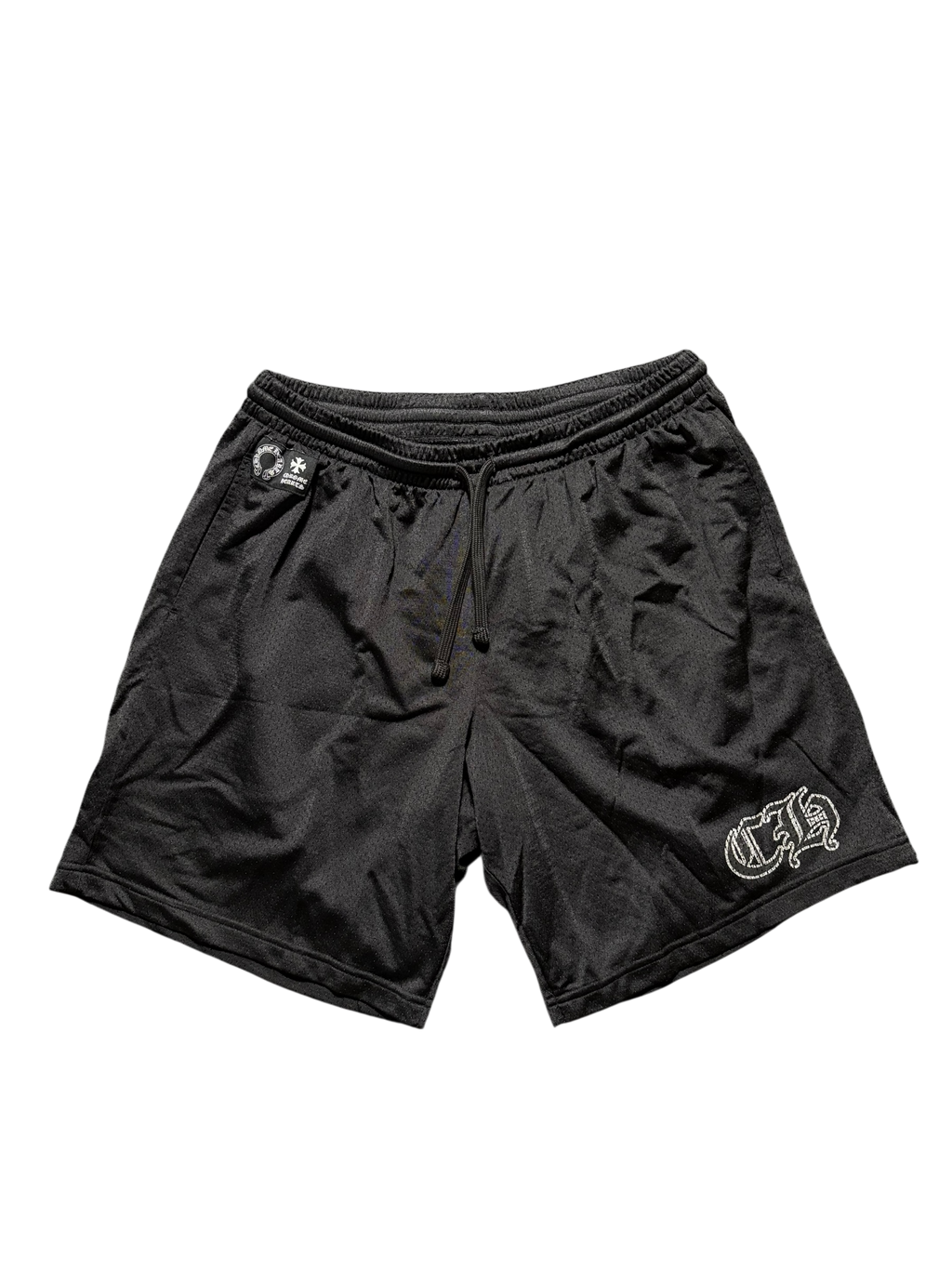 Chrome Hearts Black Mesh Shorts Size Extra Large