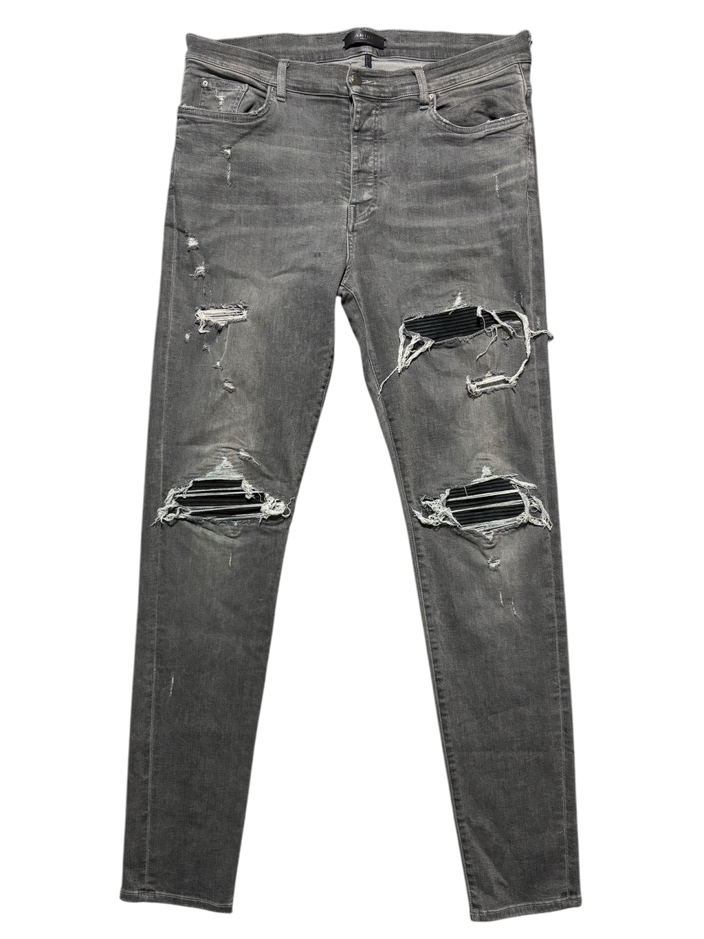 Amiri MX1 Grey Black Patch - Size 38