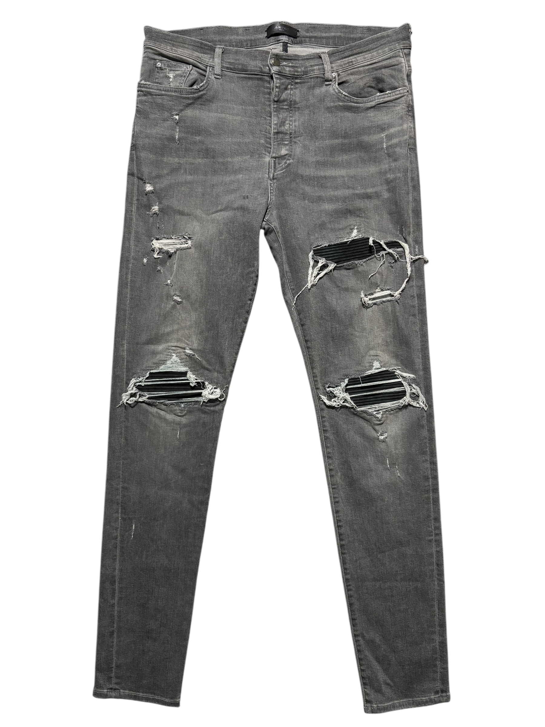 Amiri MX1 Grey Black Patch - Size 38