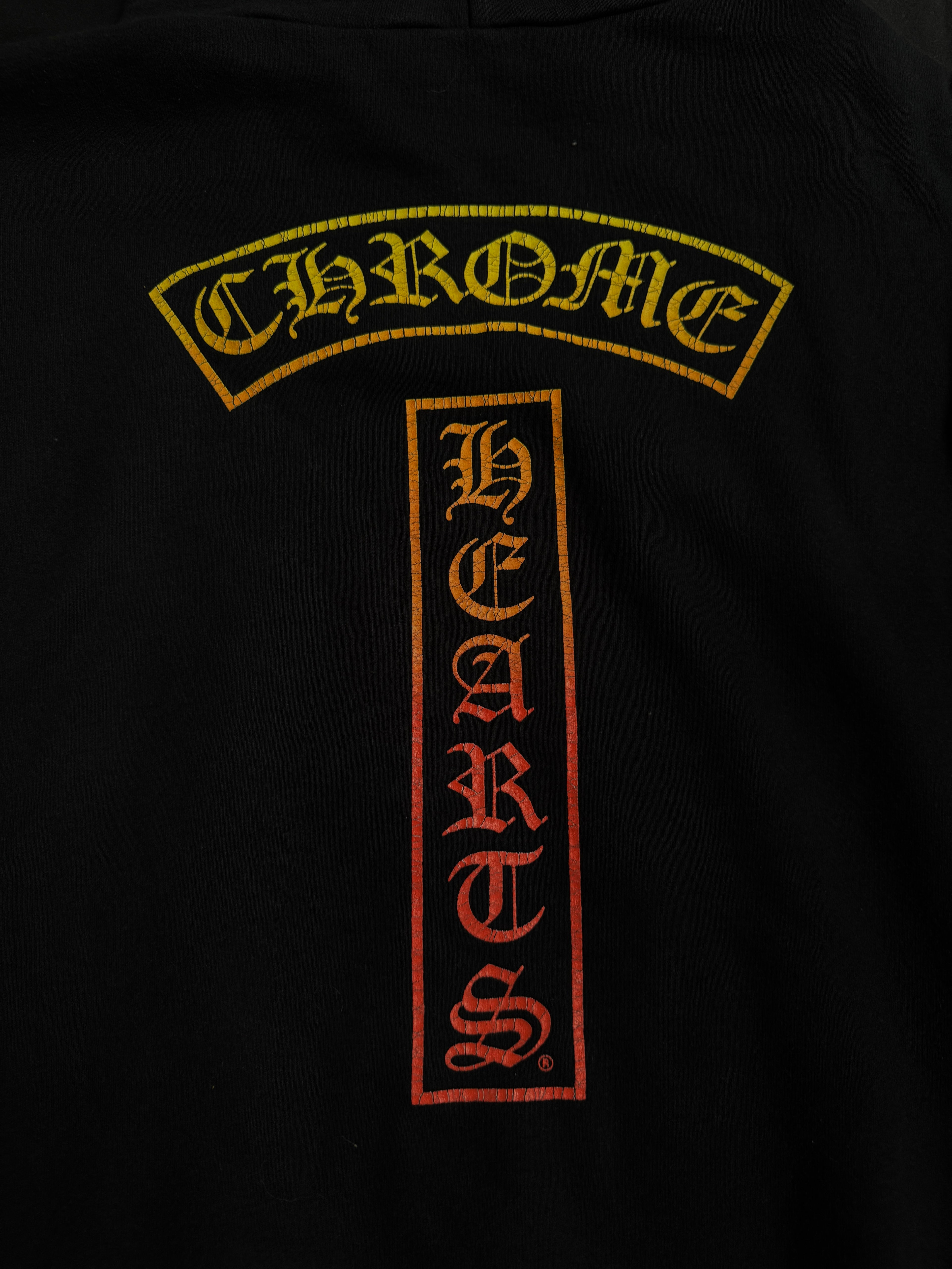 Chrome Hearts Gradient T-bar Hoodie Black