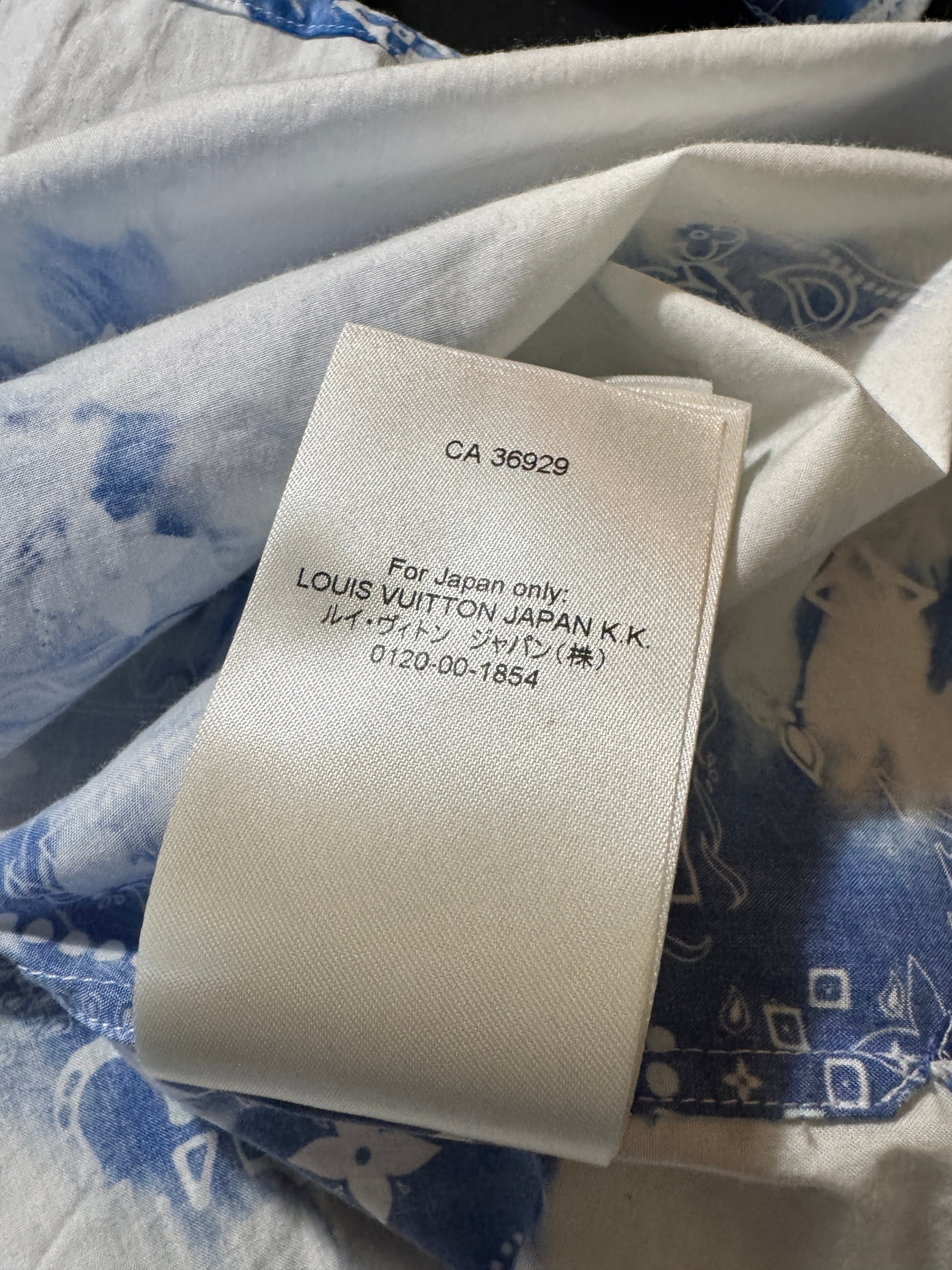 Louis Vuitton Monogram Bandana Shirt