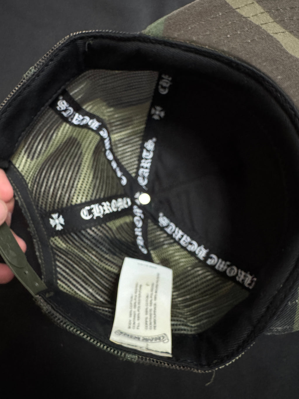 Chrome Hearts Camo Trucker