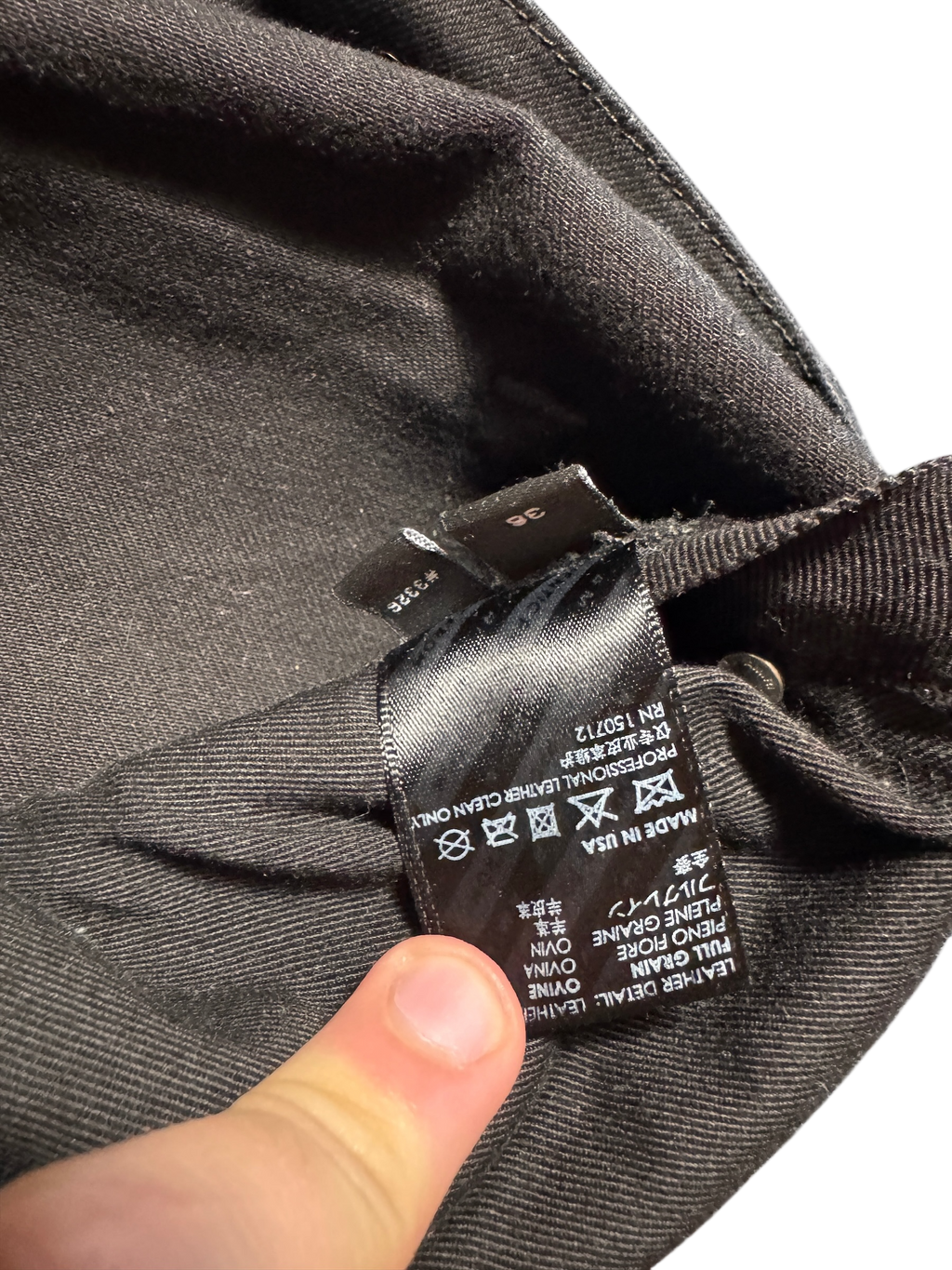 Amiri MX1 Black Silver Patch