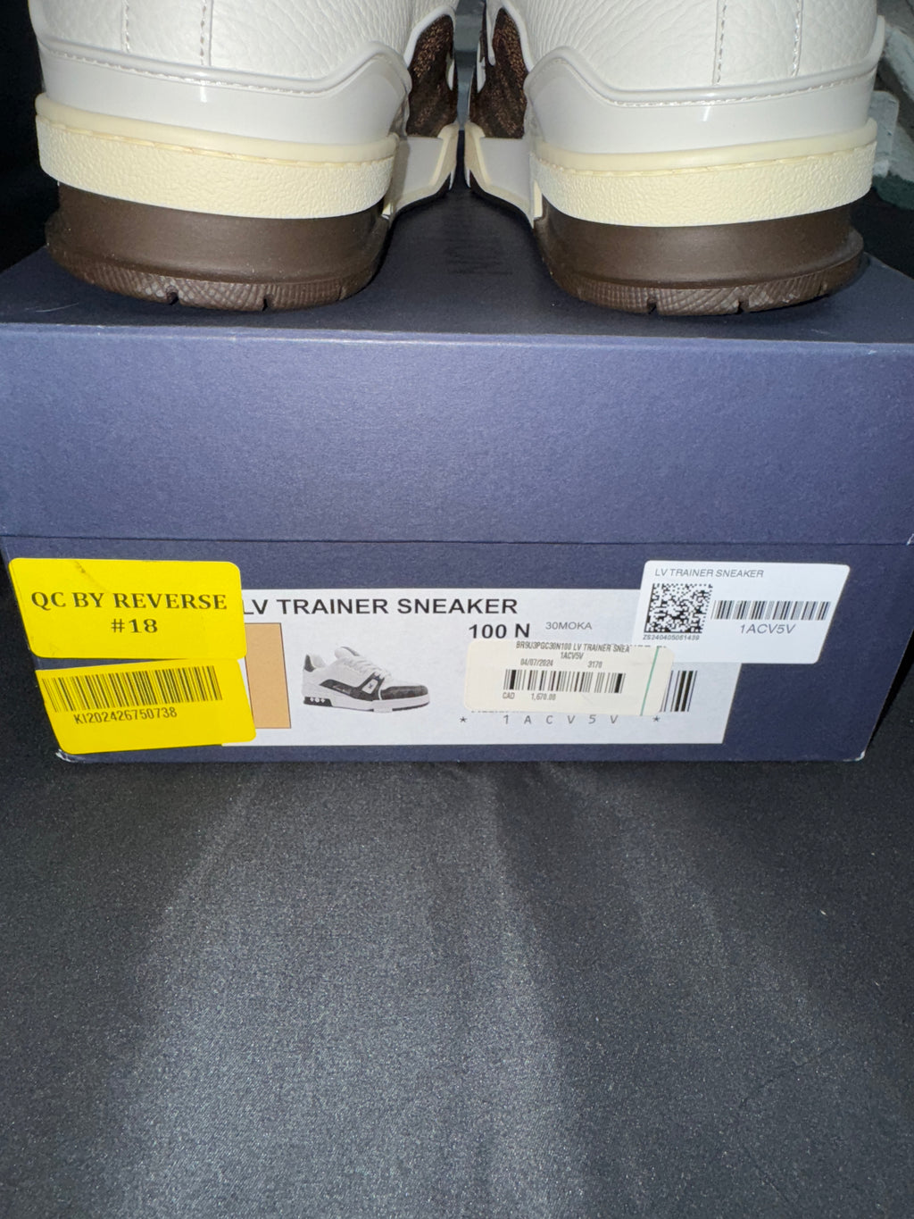 Louis Vuitton #54 Damier Sneakers