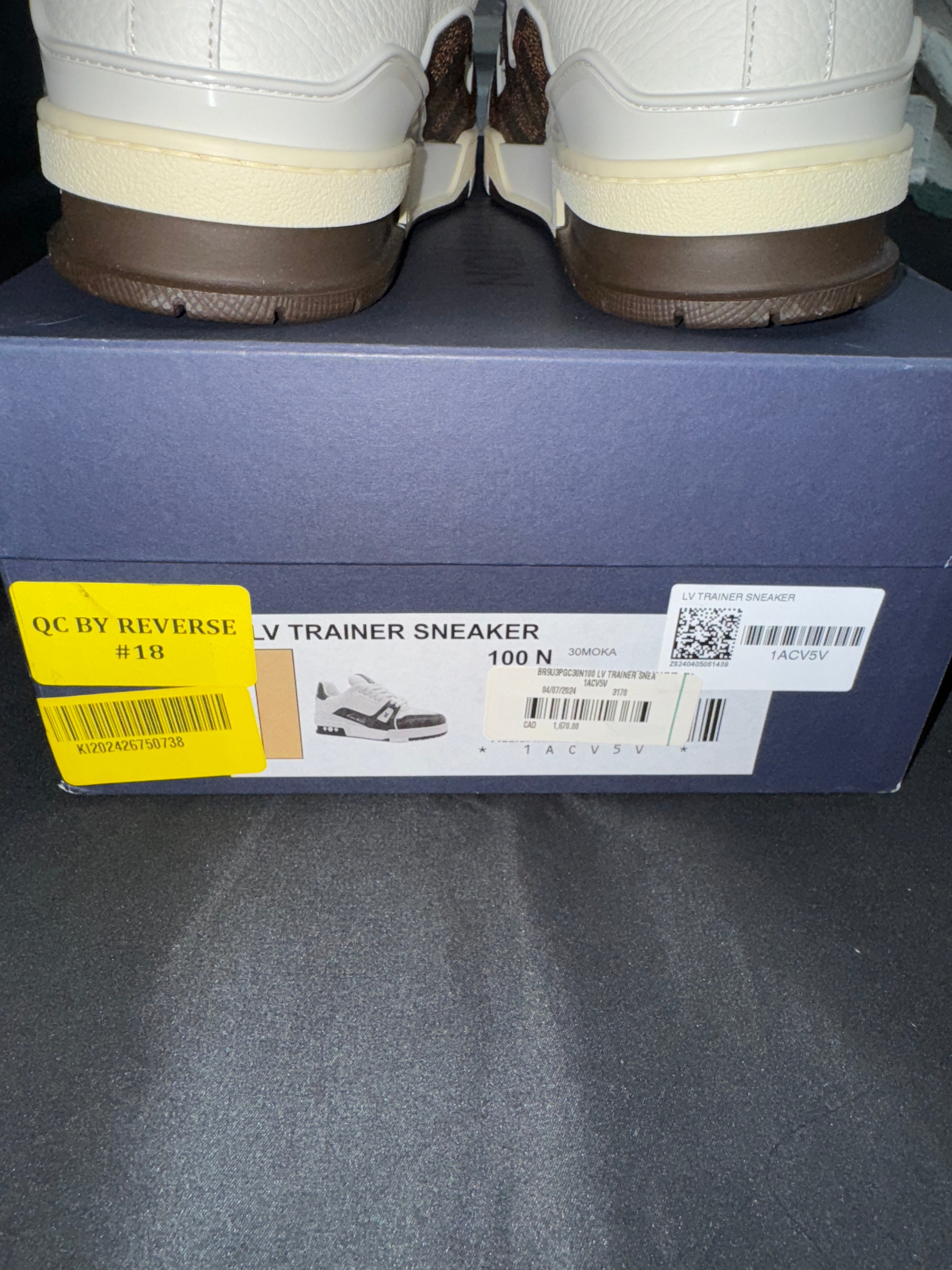 Louis Vuitton #54 Damier Sneakers