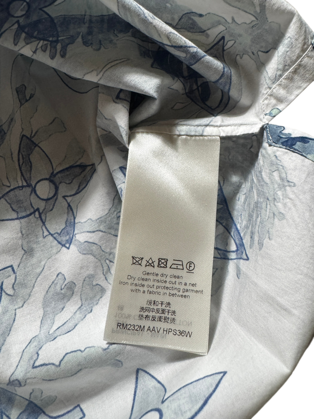 Louis Vuitton Floral Button Up