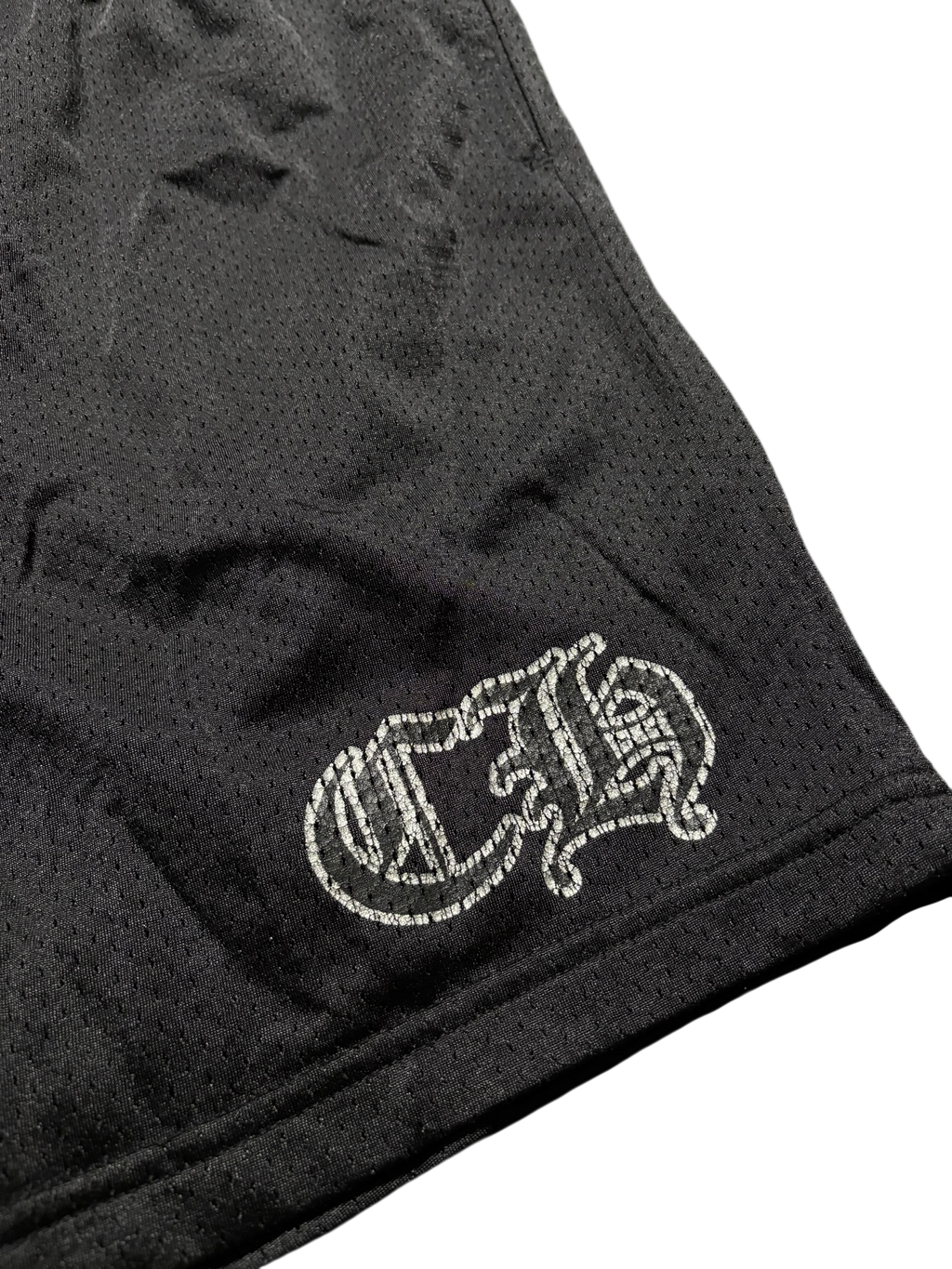 Chrome Hearts Black Mesh Shorts Size Extra Large