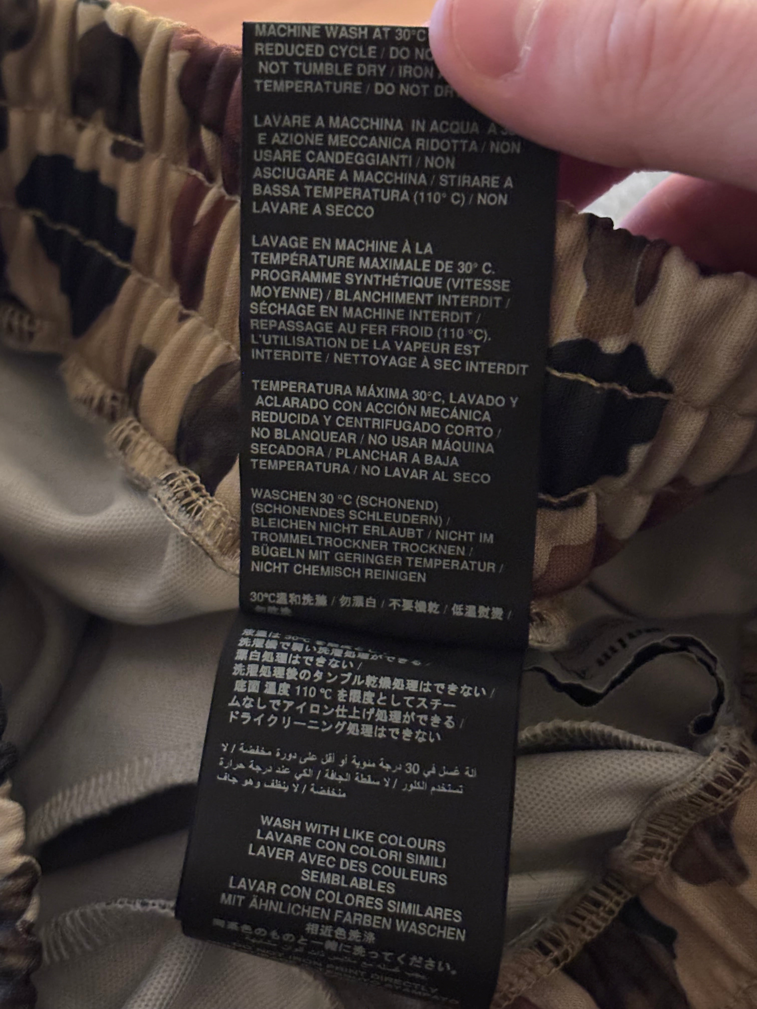 Palm Angels Cheetah Print Track Pants - Size XL