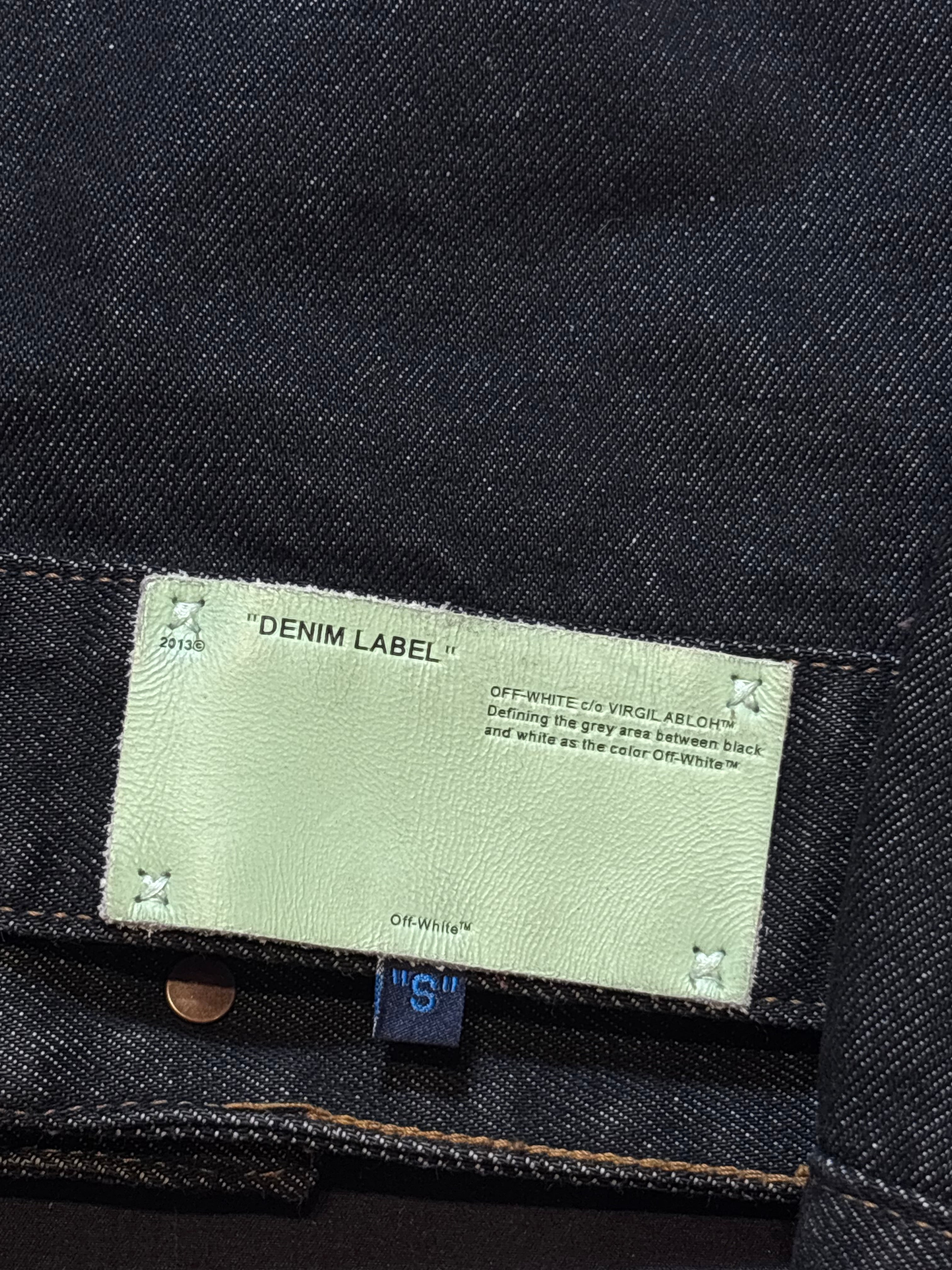 Off-White Arrow Jean Jacket Size M