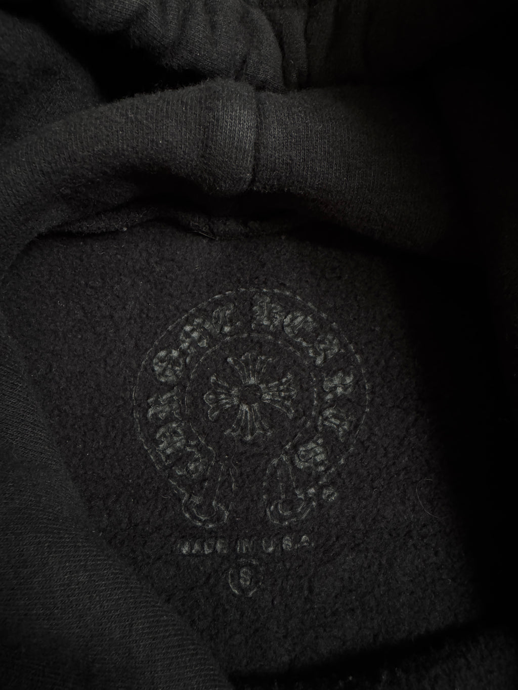 Chrome Hearts Gradient T-bar Hoodie Black