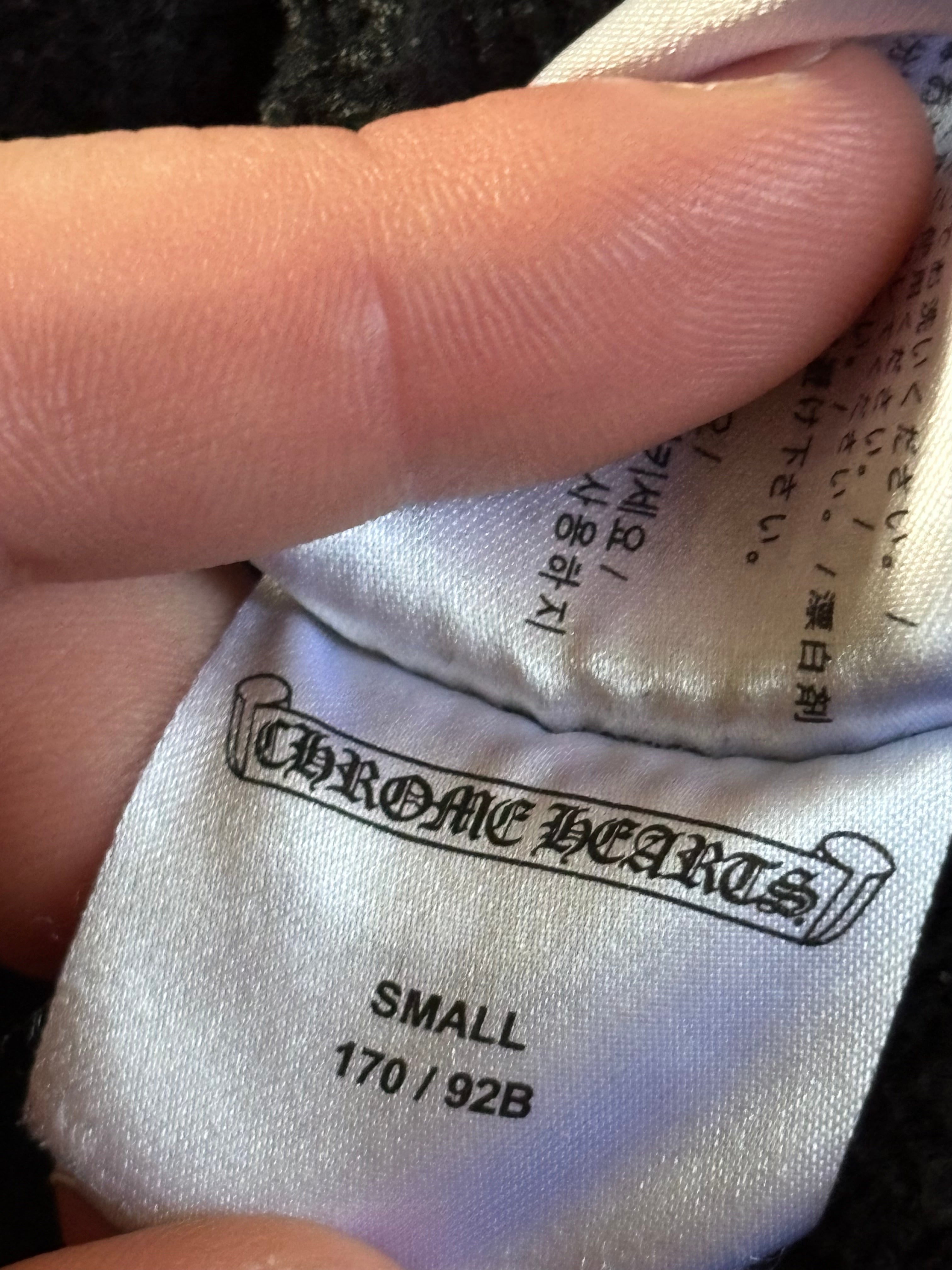 Chrome Hearts Floral Pullover Hoodie - Small