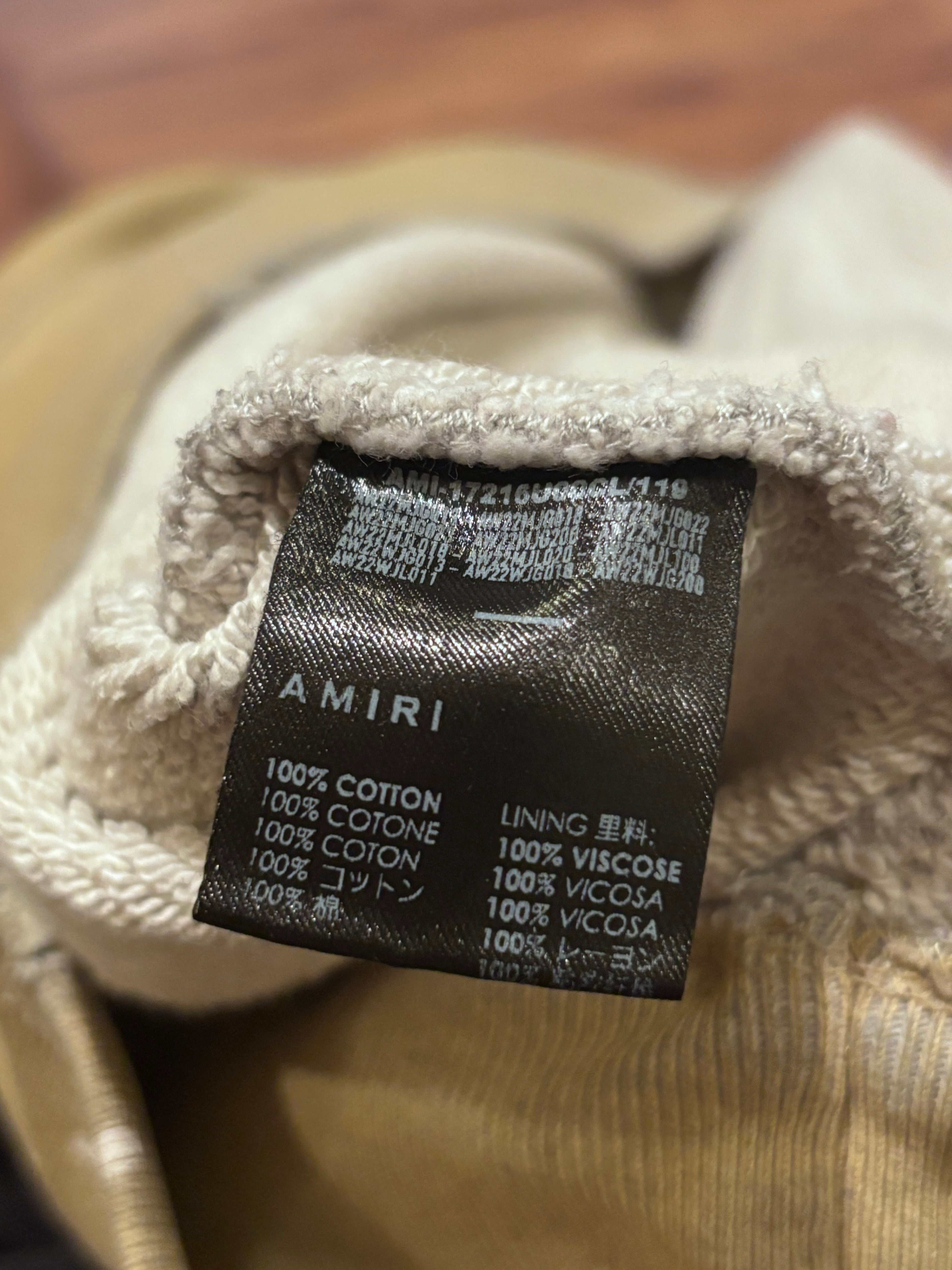 Amiri X Wes Lang Blood 38 Hoodie