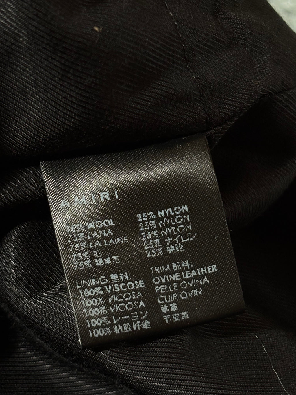 Amiri Bones Varsity Jacket - Size 54