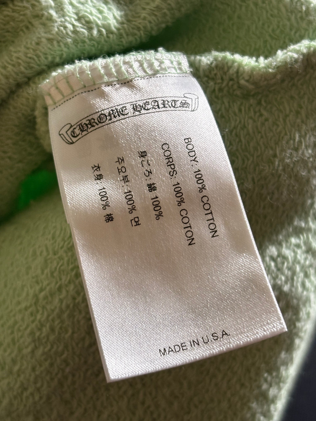 Chrome Hearts “Lust” Crewneck - Size Large