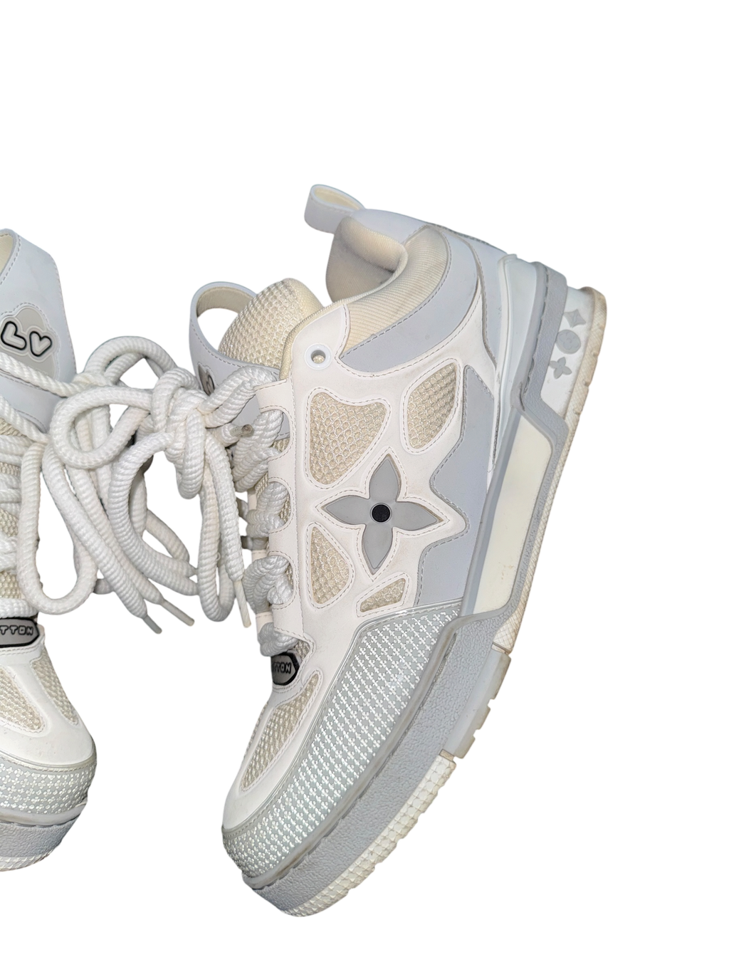 Louis Vuitton Grey White Skate Sneaker - Size 8LV (9.5US)