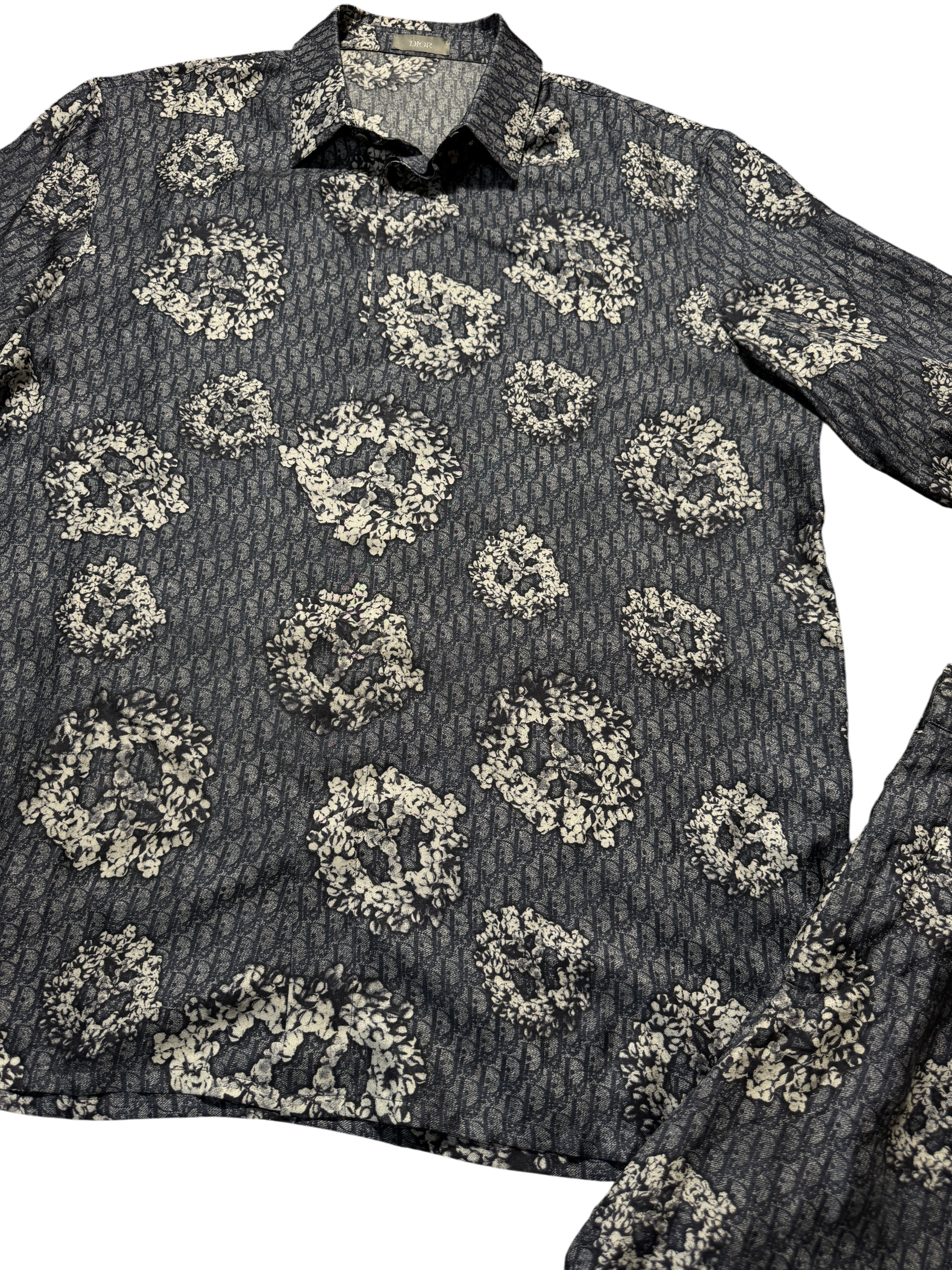 Dior Denim Tears Silk Set